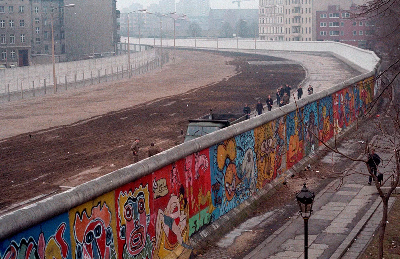 El mur a Bethaniendamm (1986)