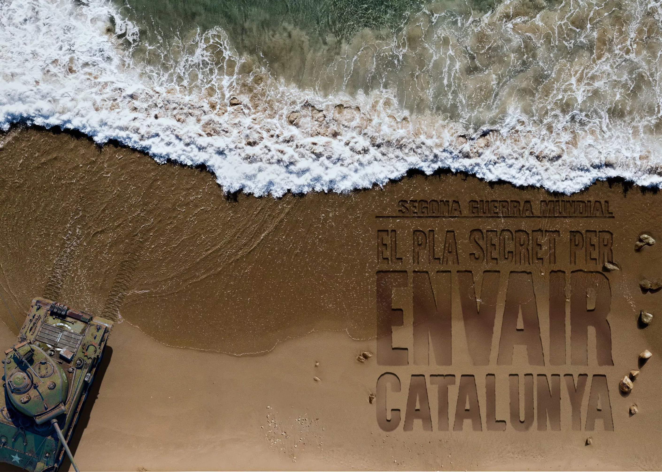 Durant la Segona Guerra Mundial, els nord-americans van traçar un pla per desembarcar a Catalunya