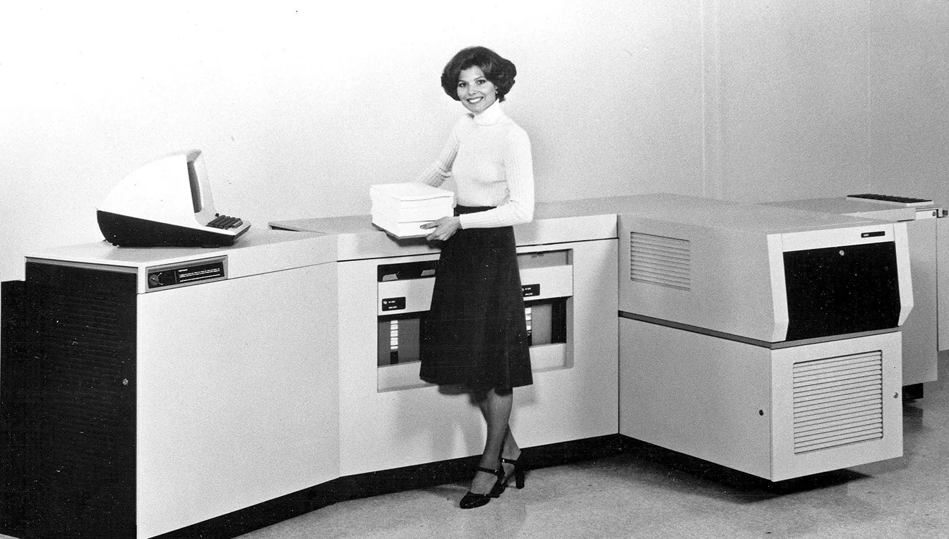 No és una cuina! És una impressora Xerox 9700 del 1977