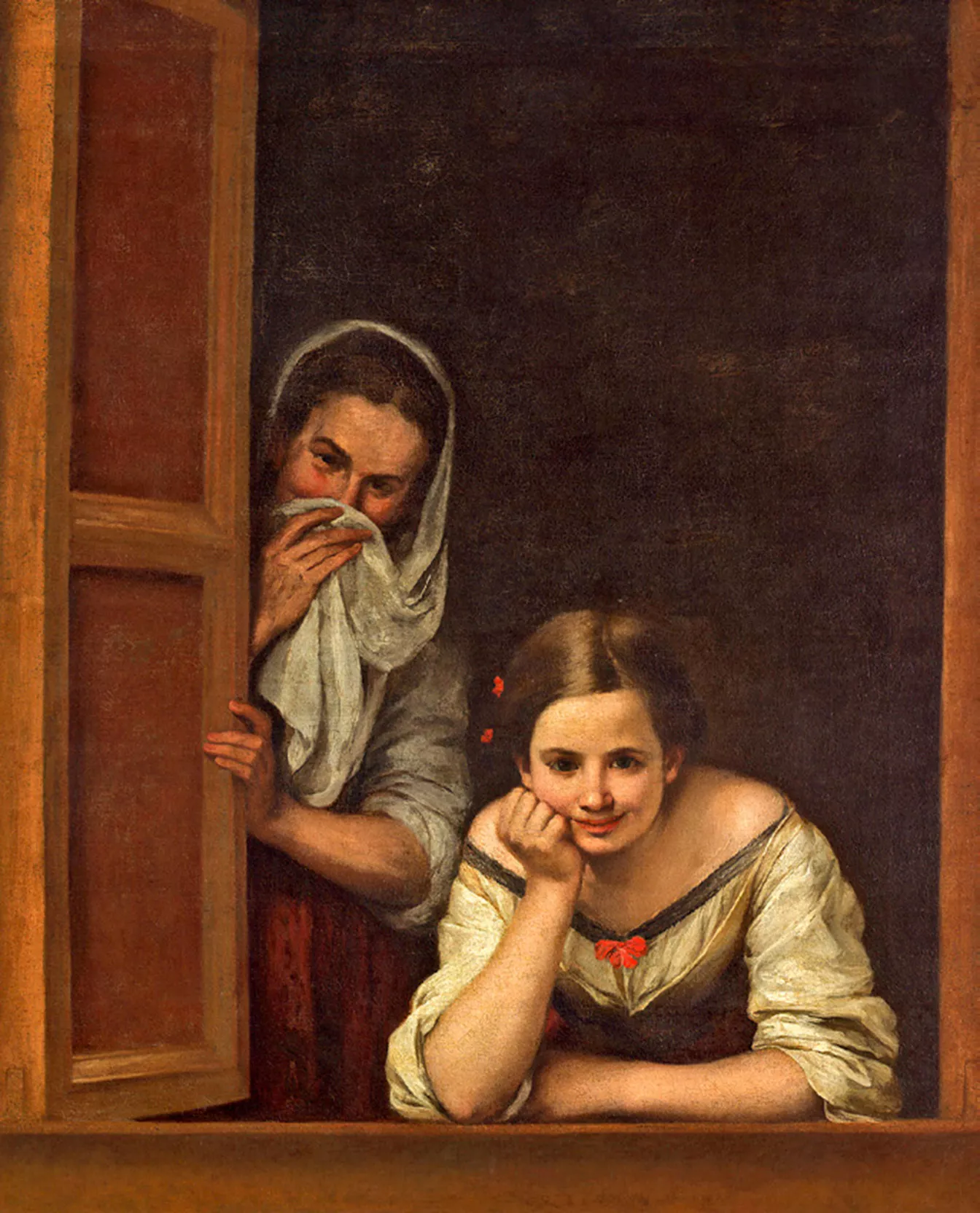 Bartolomé Esteban Murillo, Dues dones a la finestra