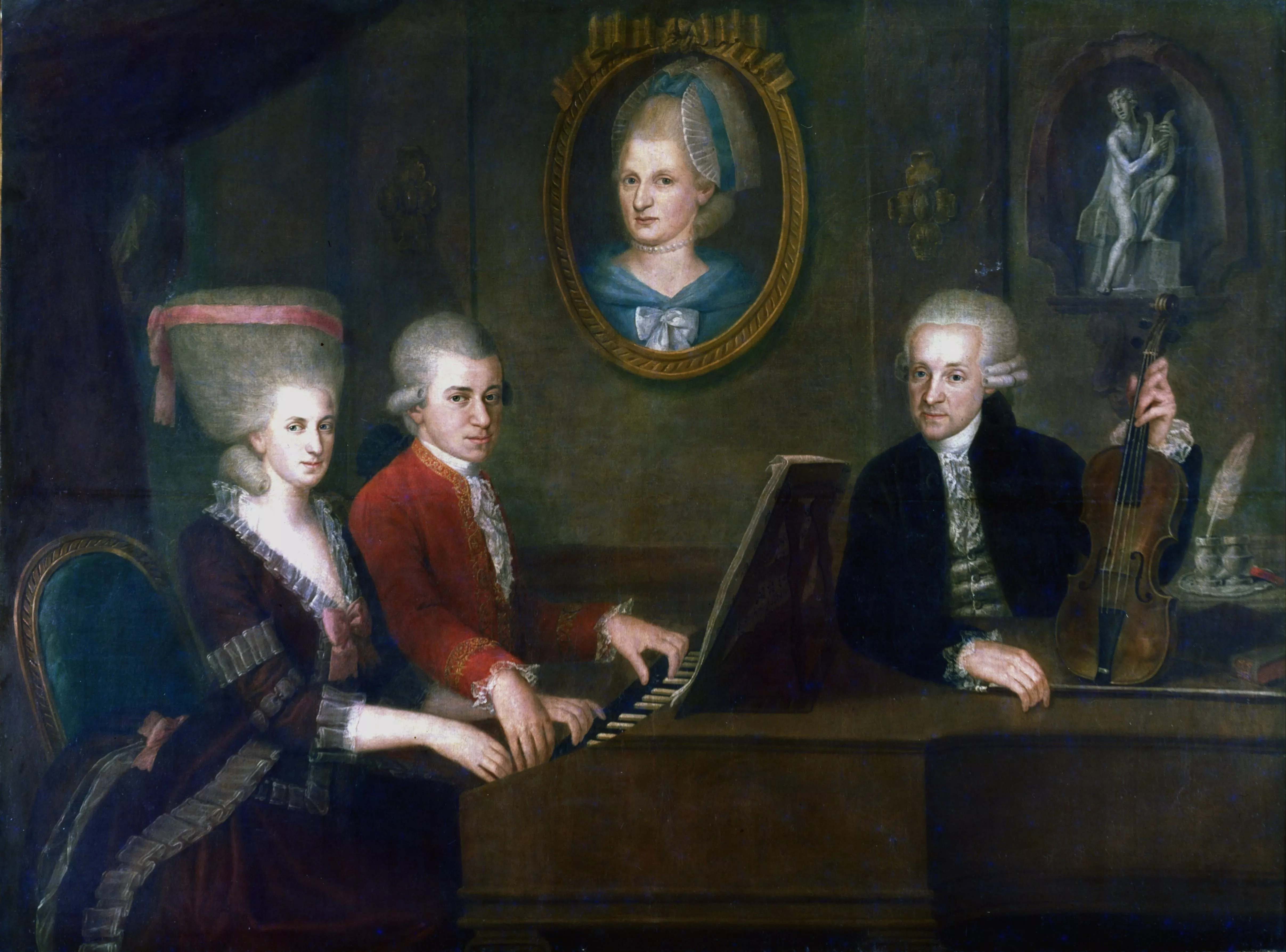 Retrat de la família Mozart