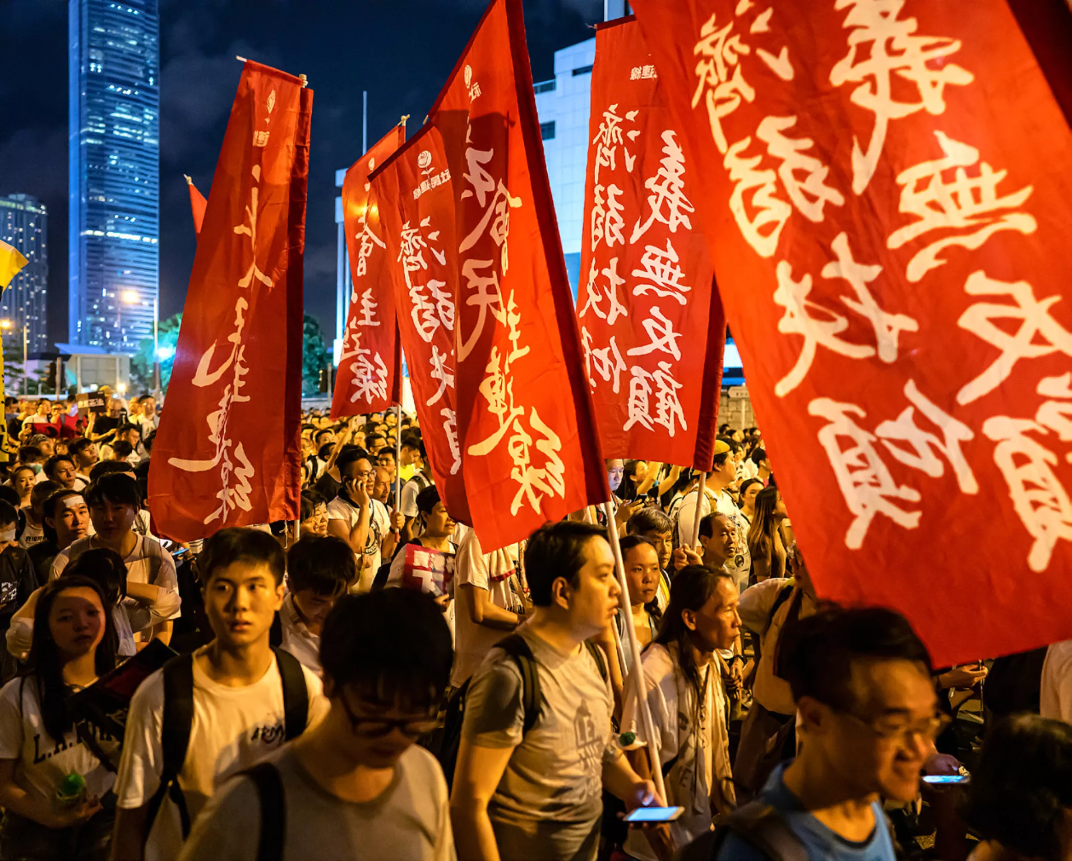 Milers de persones van sortir als carrers de Hong Kong el 9 de juny de 2019 a causa de la tramitació del Projecte de llei d’extradició