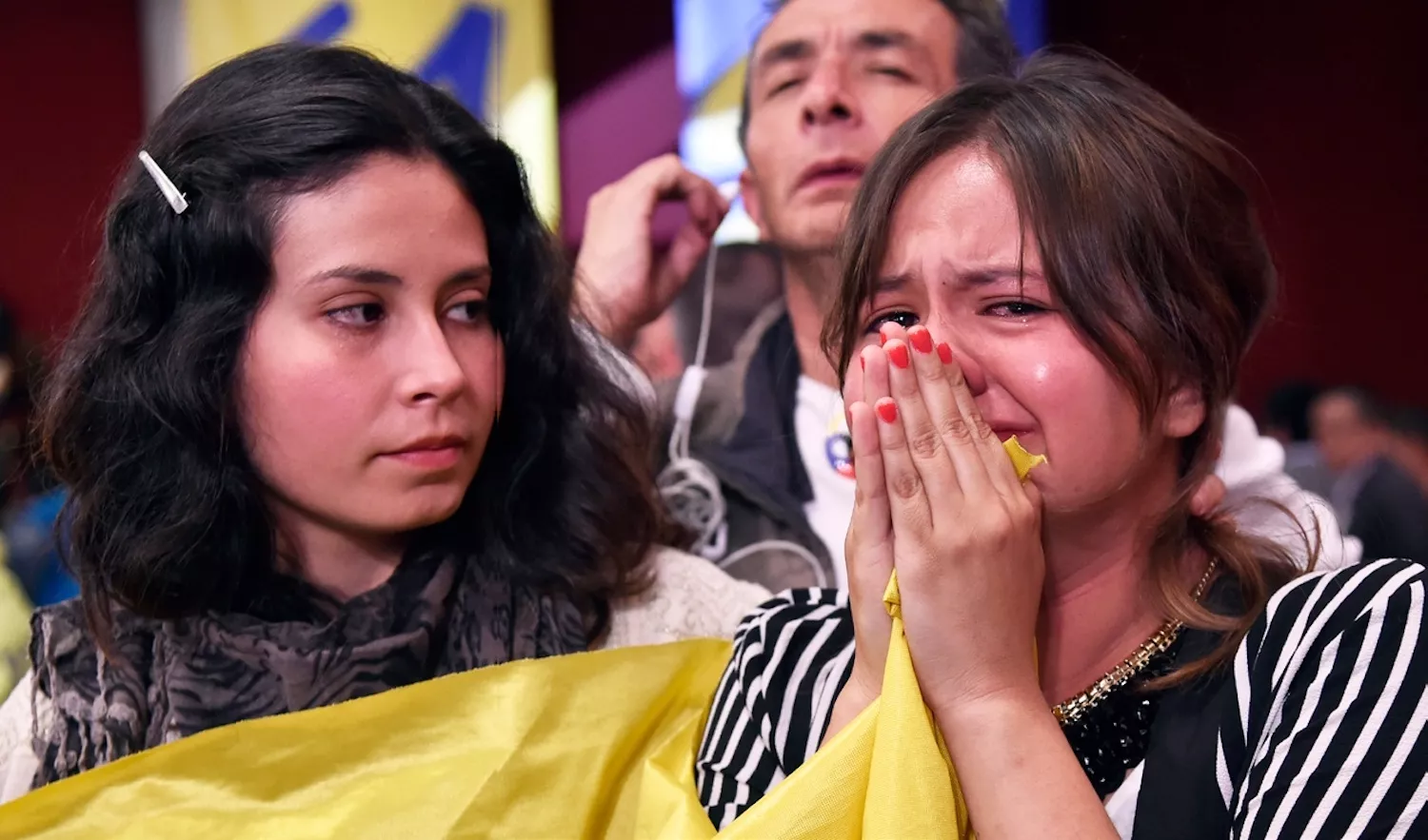 Colombians tristos pel 'no' a la pau