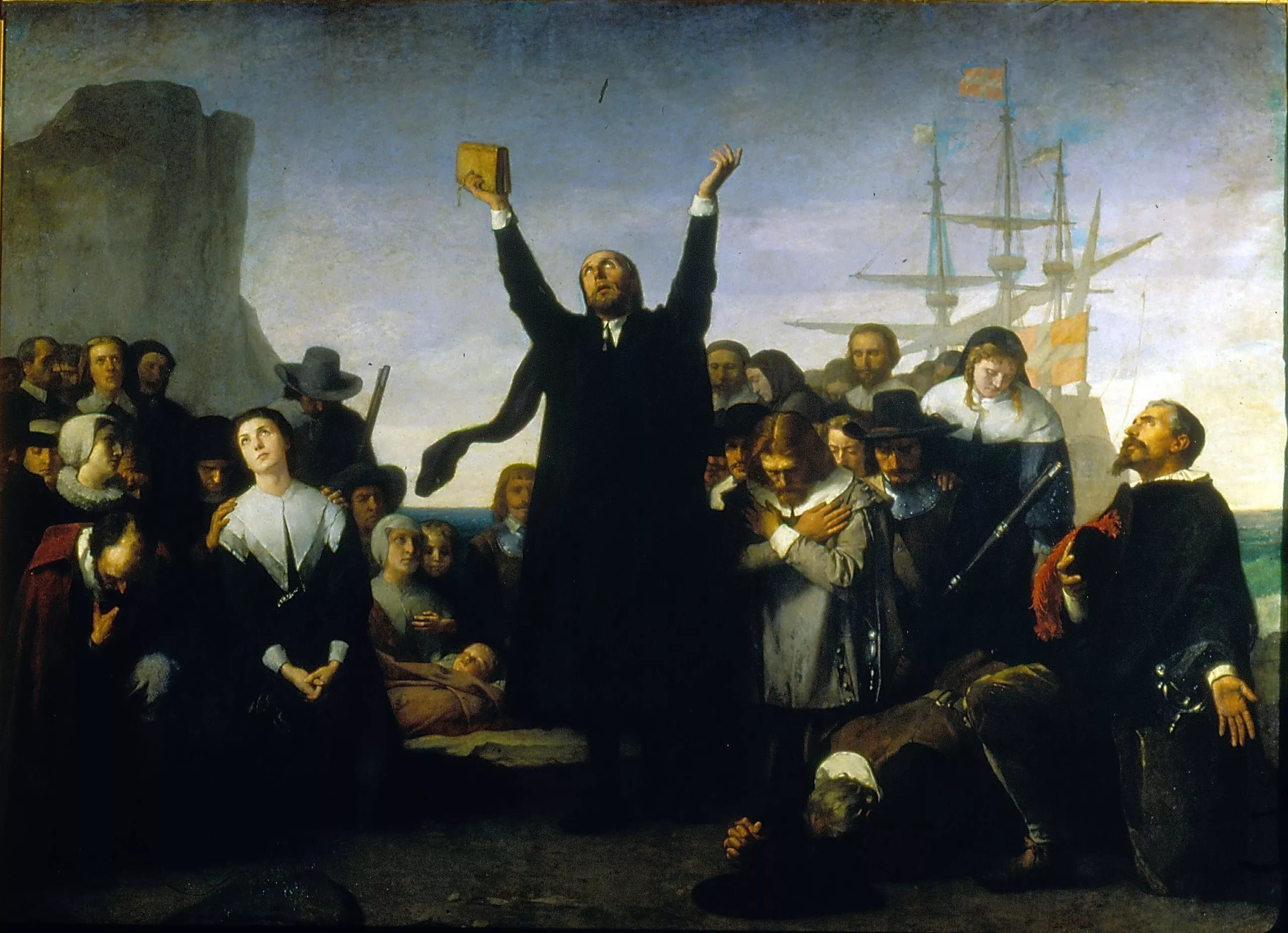 Els puritans arriben a Amèrica el 1620 després de creuar l’Atlàntic a bord del Mayflower