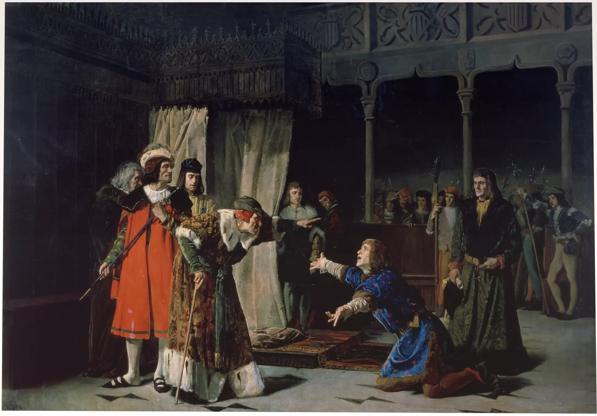 Carles de Viana havia d’heretar de la seva mare el regne de Navarra, però Joan II li va usurpar la corona. Carles es va convertir aleshores en un príncep errant