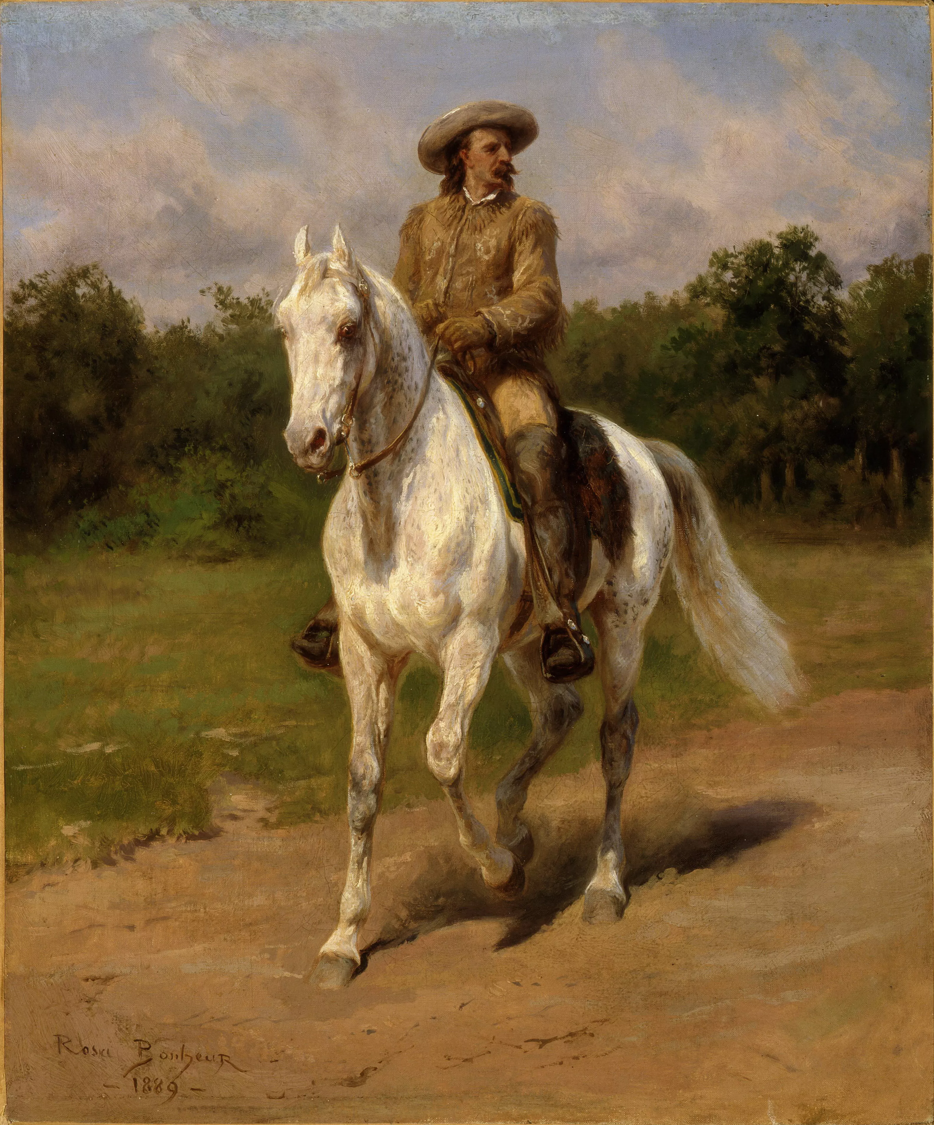 Retrat de Bill Cody (Rosa Bonheur, 1889)
