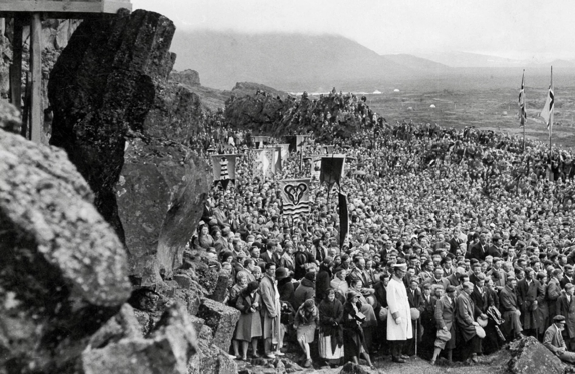El 1930 els islandesos van fer aquesta cerimònia per commemorar el 1.000 aniversari de l’Alþingi