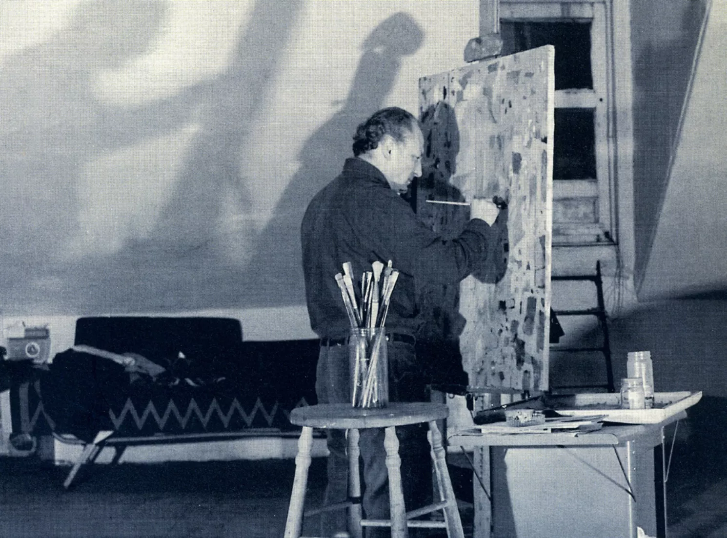 Instal·lat en un estudi a Nova York, Bartolí va fer amistat amb els pioners de l’expressionisme abstracte, com Pollock o Rothko