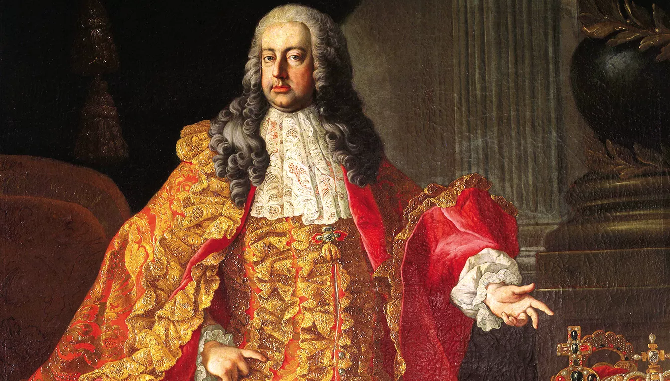 La influència política dels exiliats va generar malestar entre l’entorn de l’emperador Carles VI, aquí en un retrat del pintor Daniel Mytens
