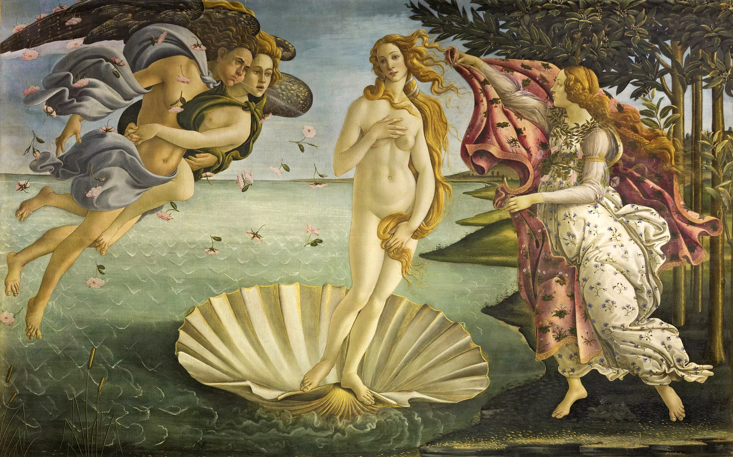 'El naixement de Venus' de Sandro Botticelli