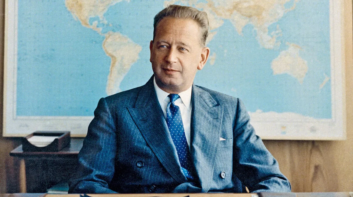 Dag Hammarskjöld va rebre el Premi Nobel de la Pau 1961 de forma pòstuma