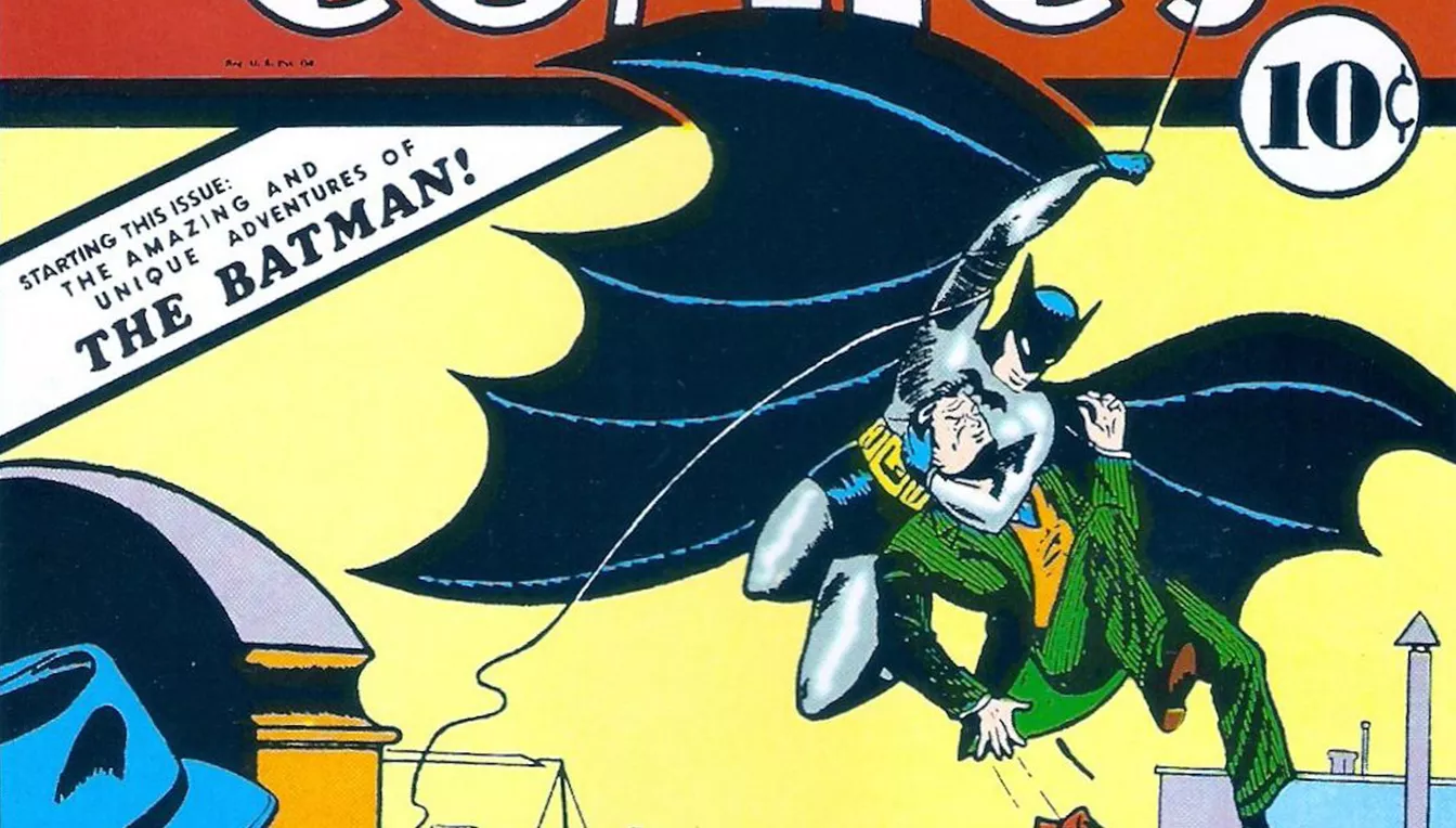 Portada del número 27 de 'Detective Comics' protagonitzada per Batman