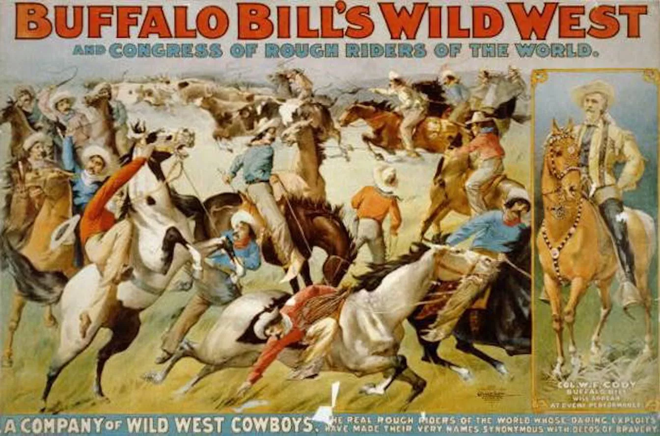 Cartell del 'Buffalo Bill's Wild West and Congress of Rough Riders of the World'