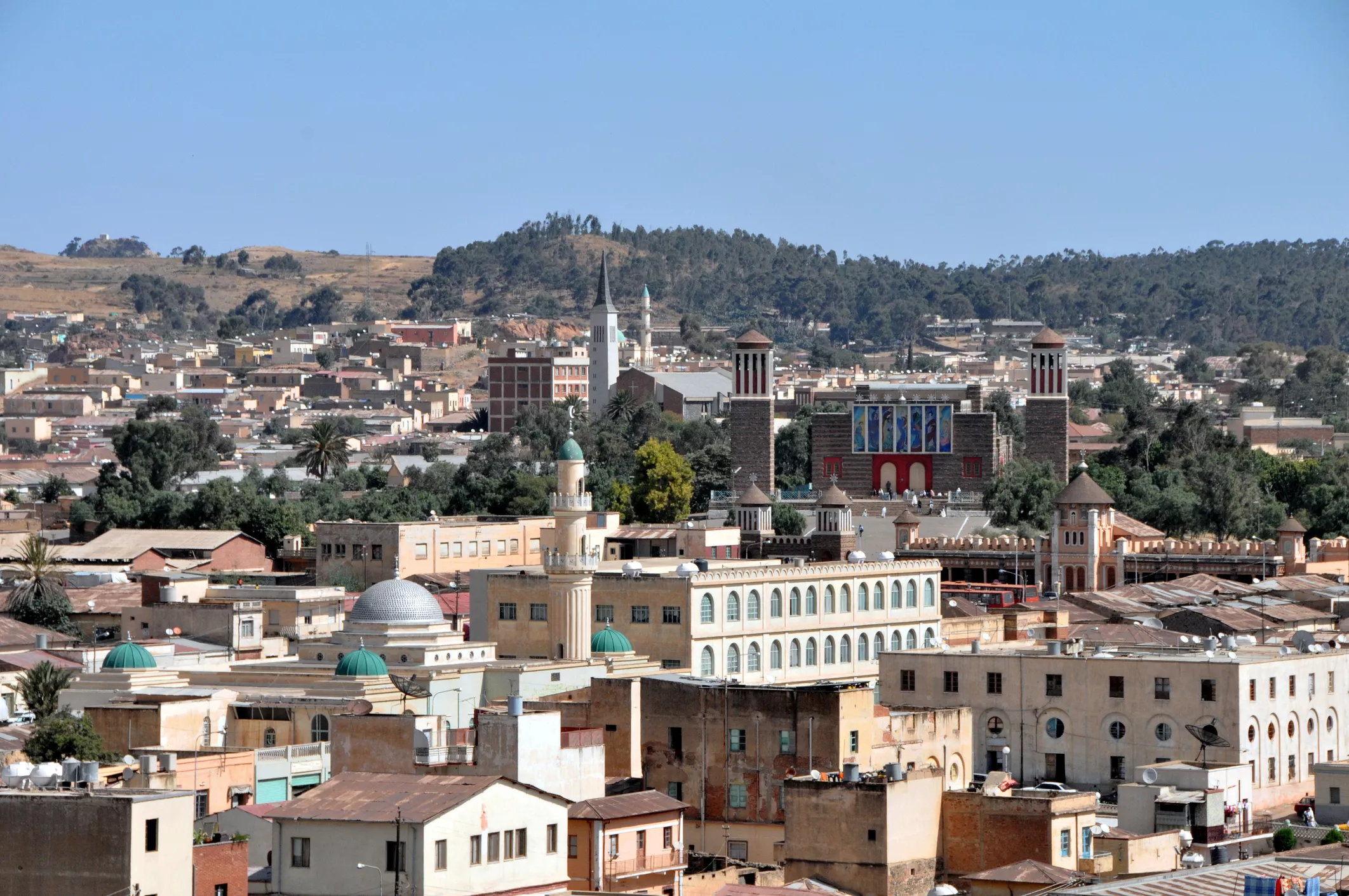 Asmara, capital de Eritrea