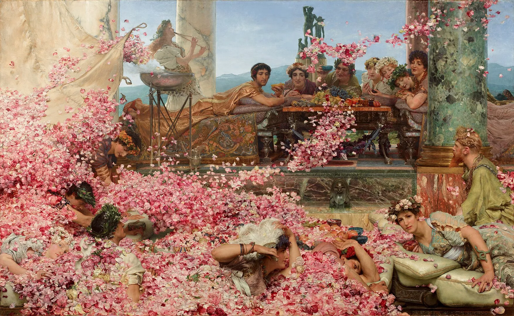 'Les roses d’Heliogàbal', de Laurens Alma-Tadema