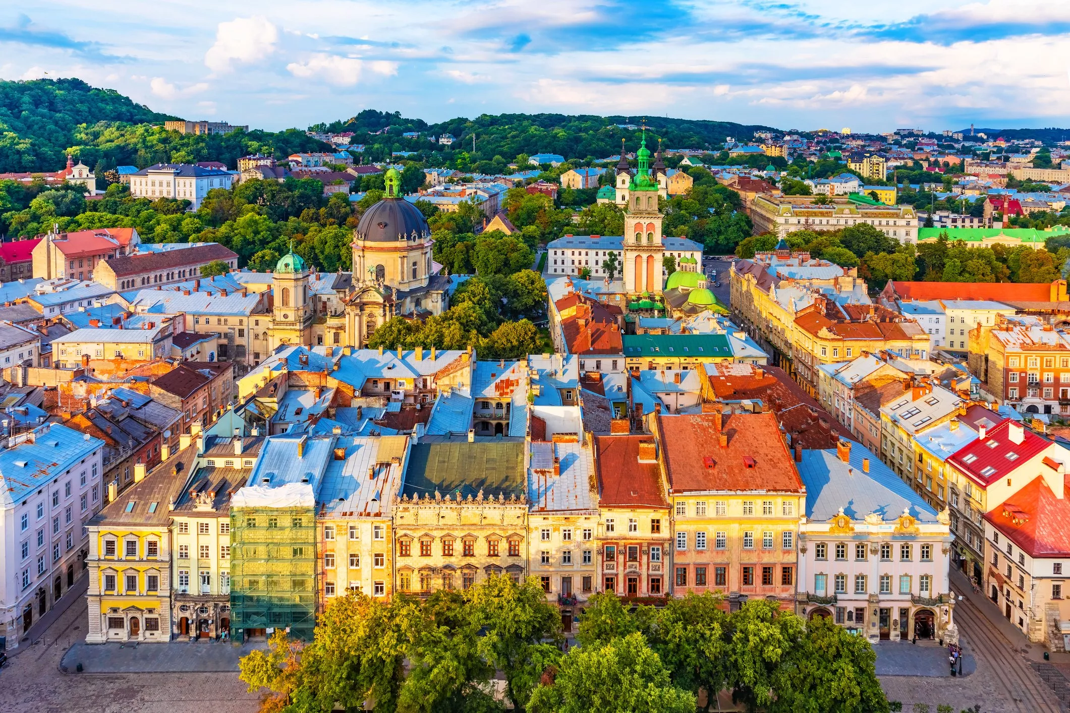 Lviv, a Ucraïna, és un crisol de cultures i estils arquitectònics: hi conviuen Renaixement, Rococó i Modernisme en perfecta harmonia