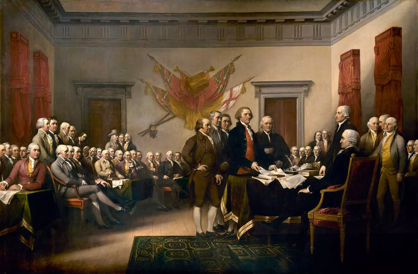 'Declaració d'Independència', de John Trumbull (1819)