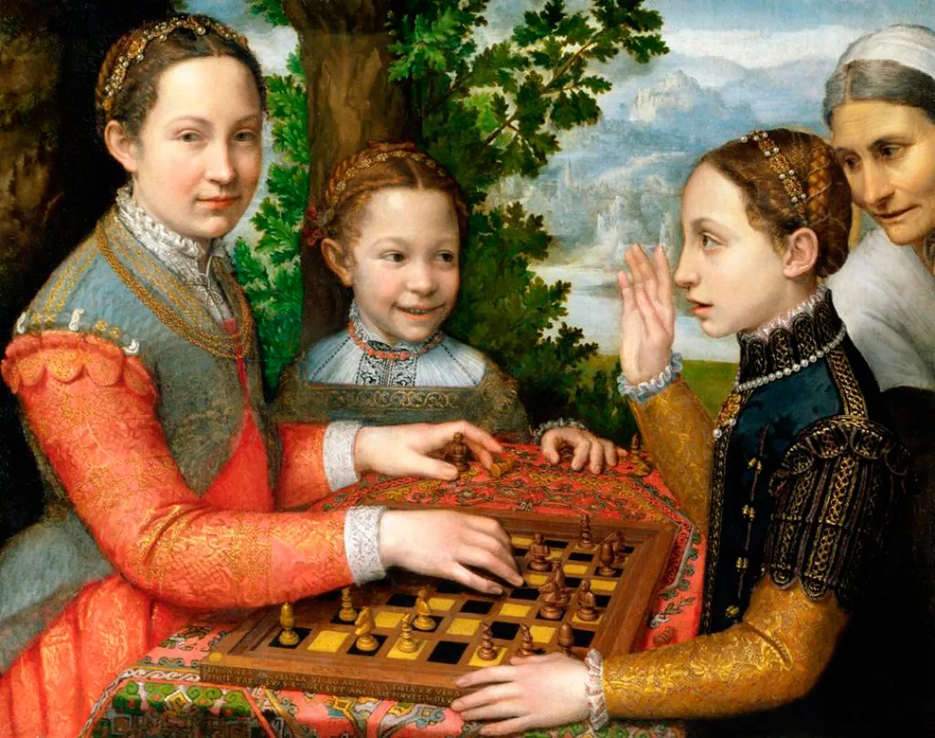 'La partida d’escacs', de Sofonisba Anguissola