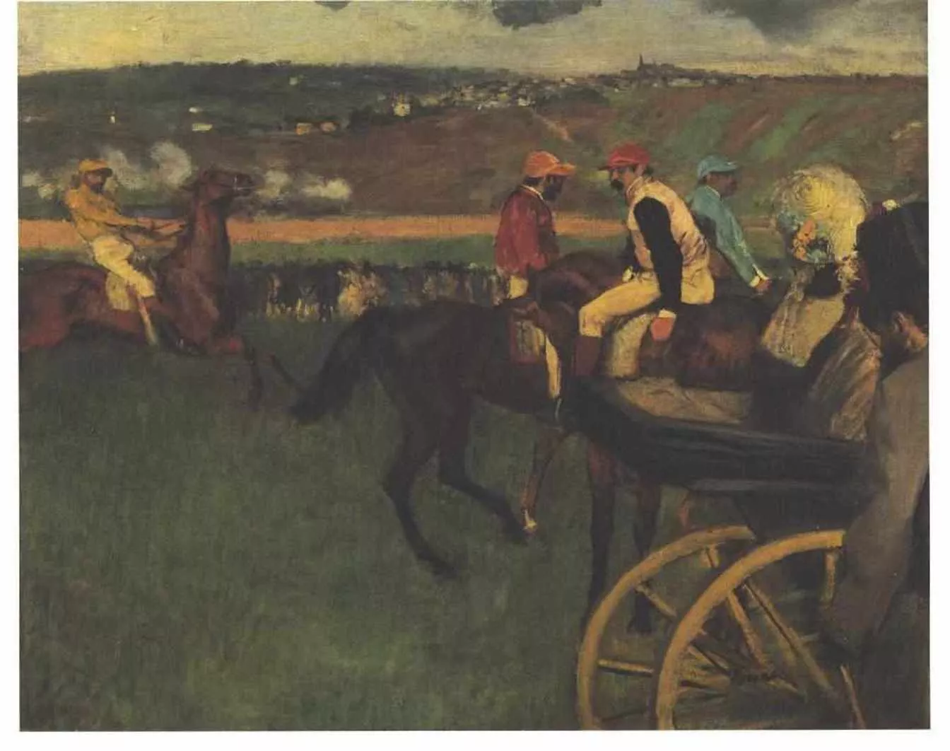 'La cursa de cavalls', d'Edgar Degas