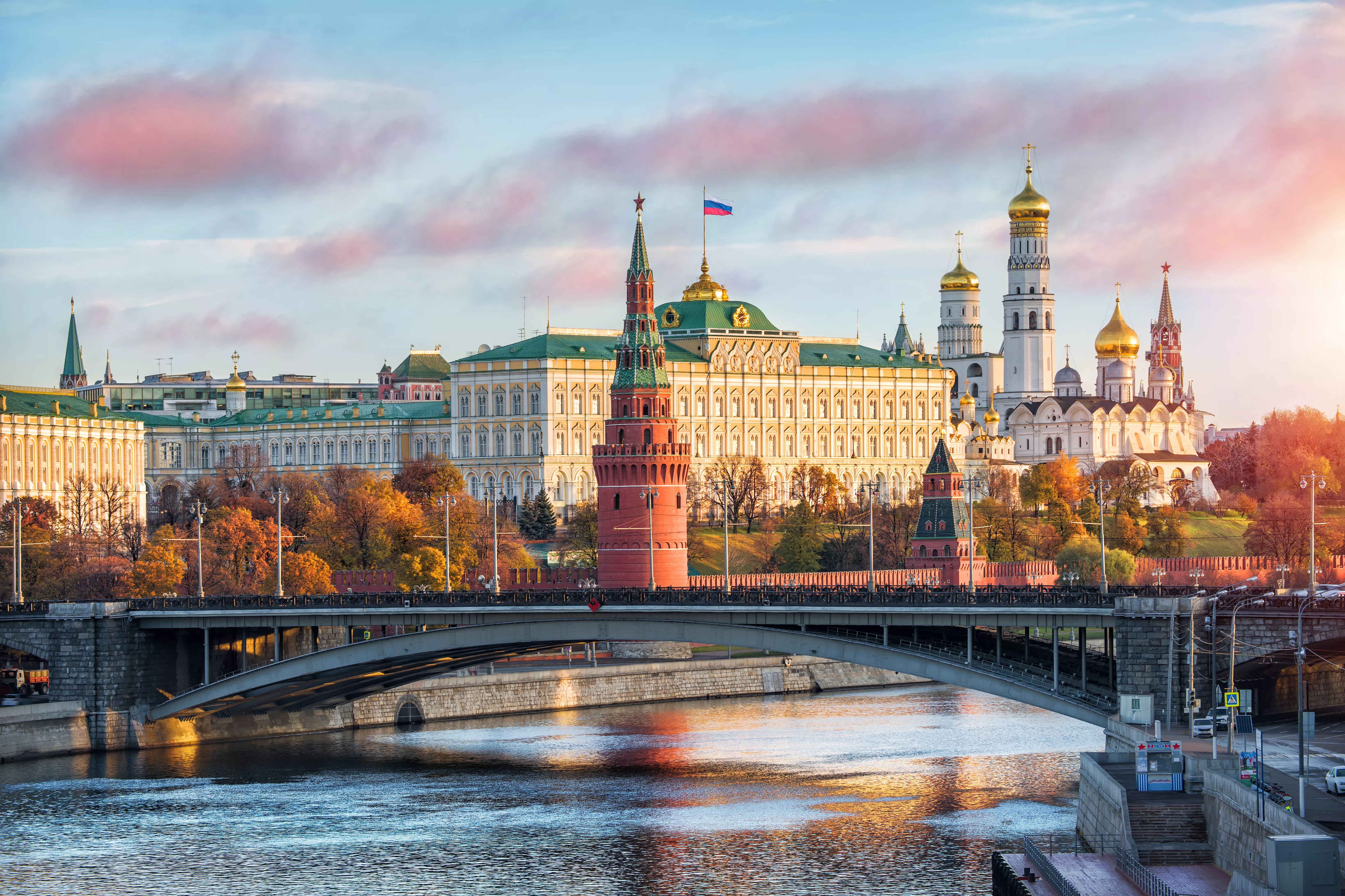 Vista del Kremlin a Moscou