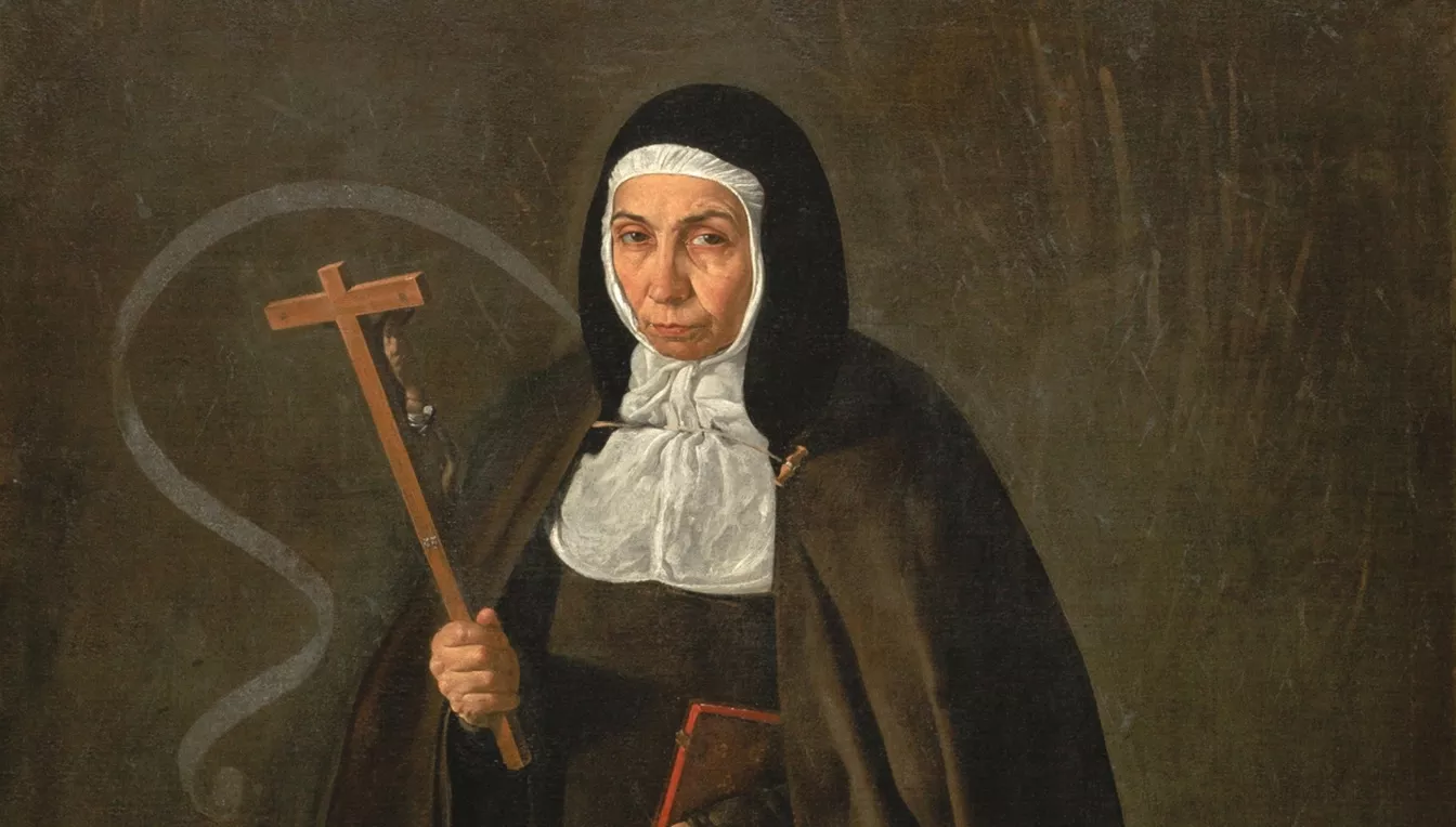Madre Jerónima retratada per Velázquez