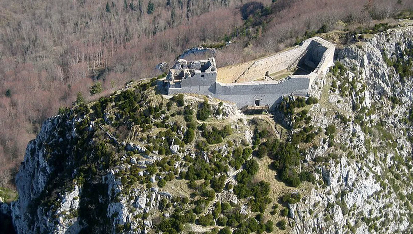 El castell de Montsegur era un emblema dels càtars