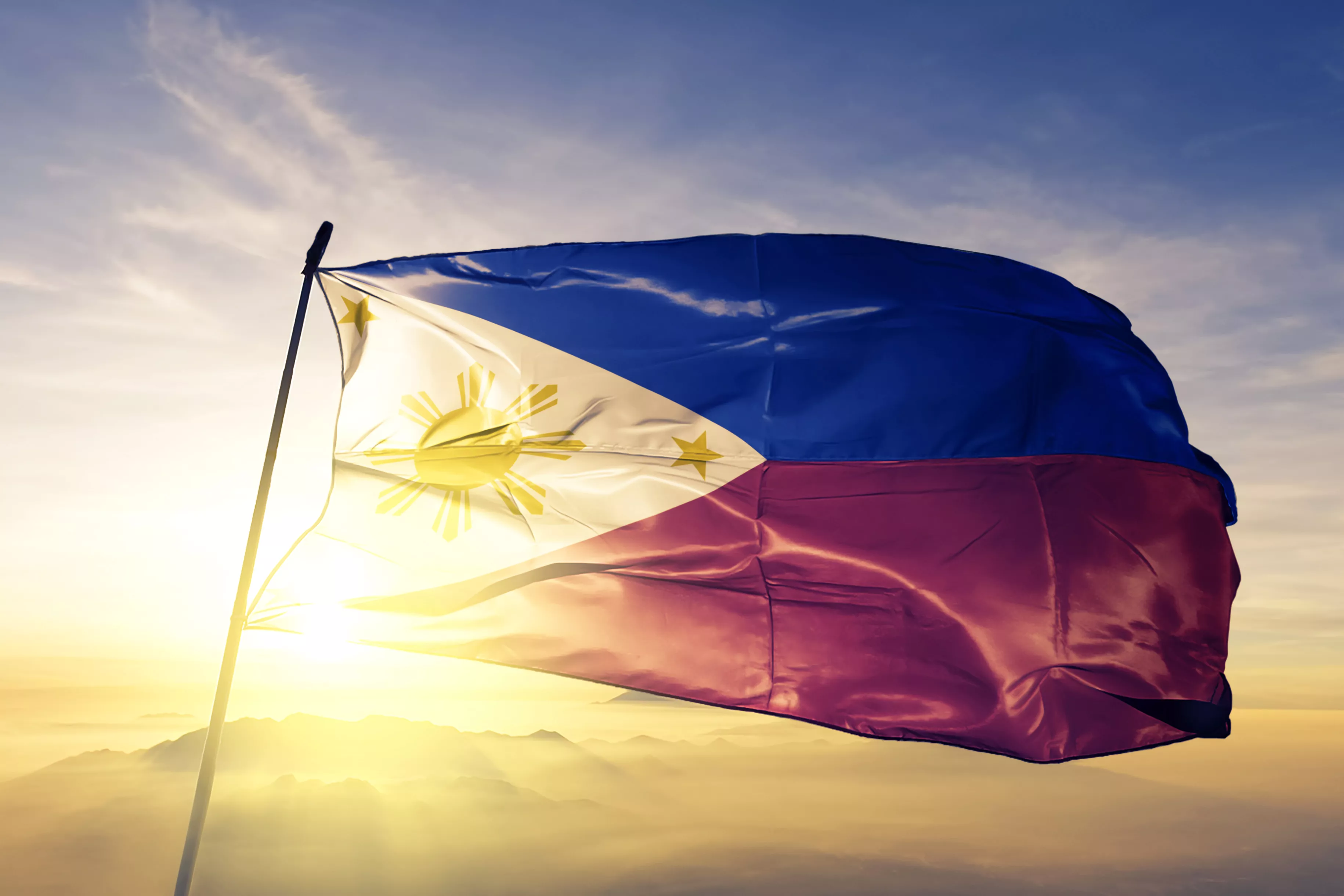 La bandera de Filipines