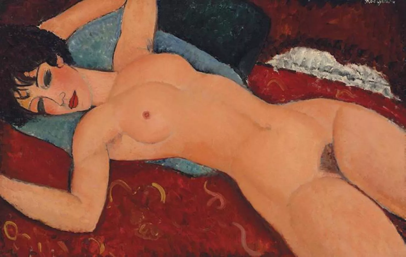 'Nu reclinat', d'Amadeo Modigliani
