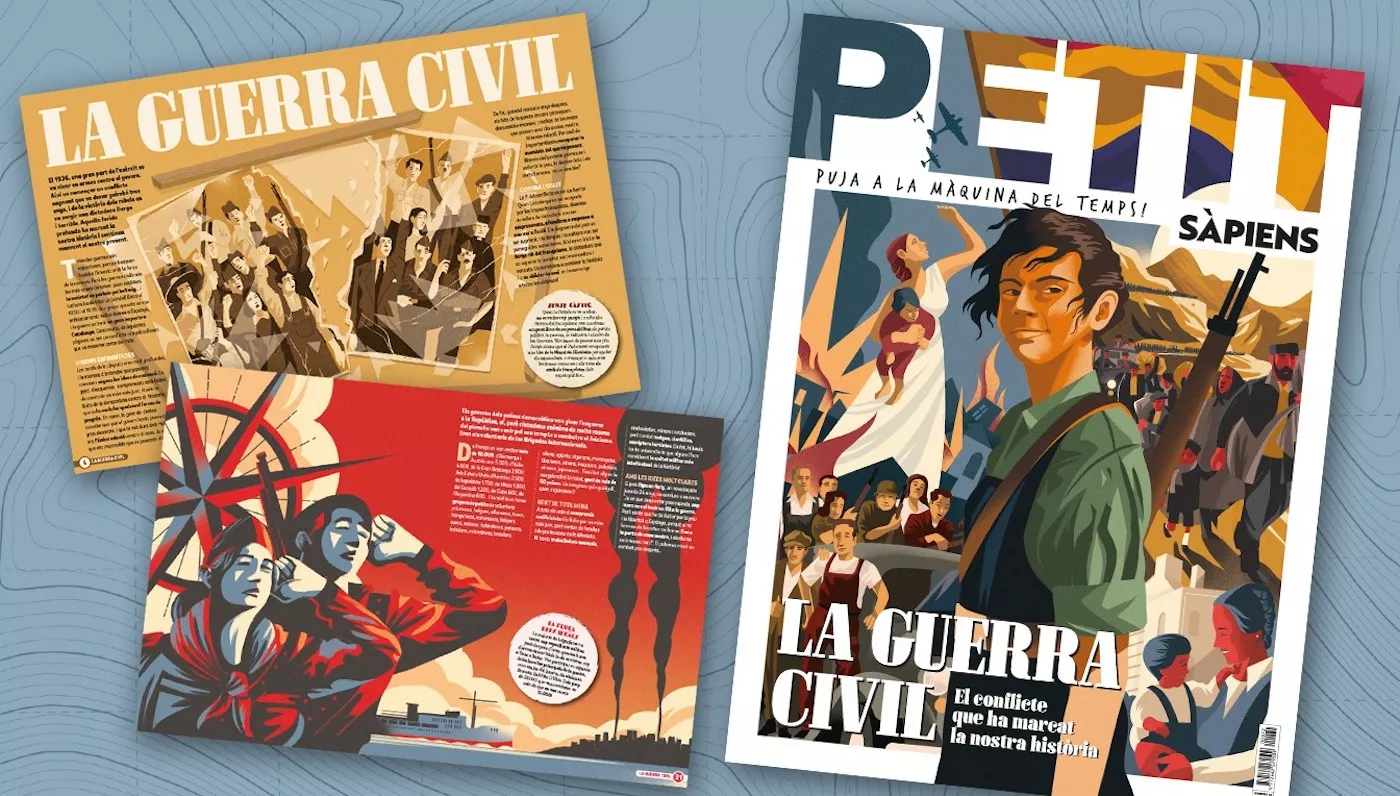 La Guerra Civil espanyola al Petit SÀPIENS d'octubre