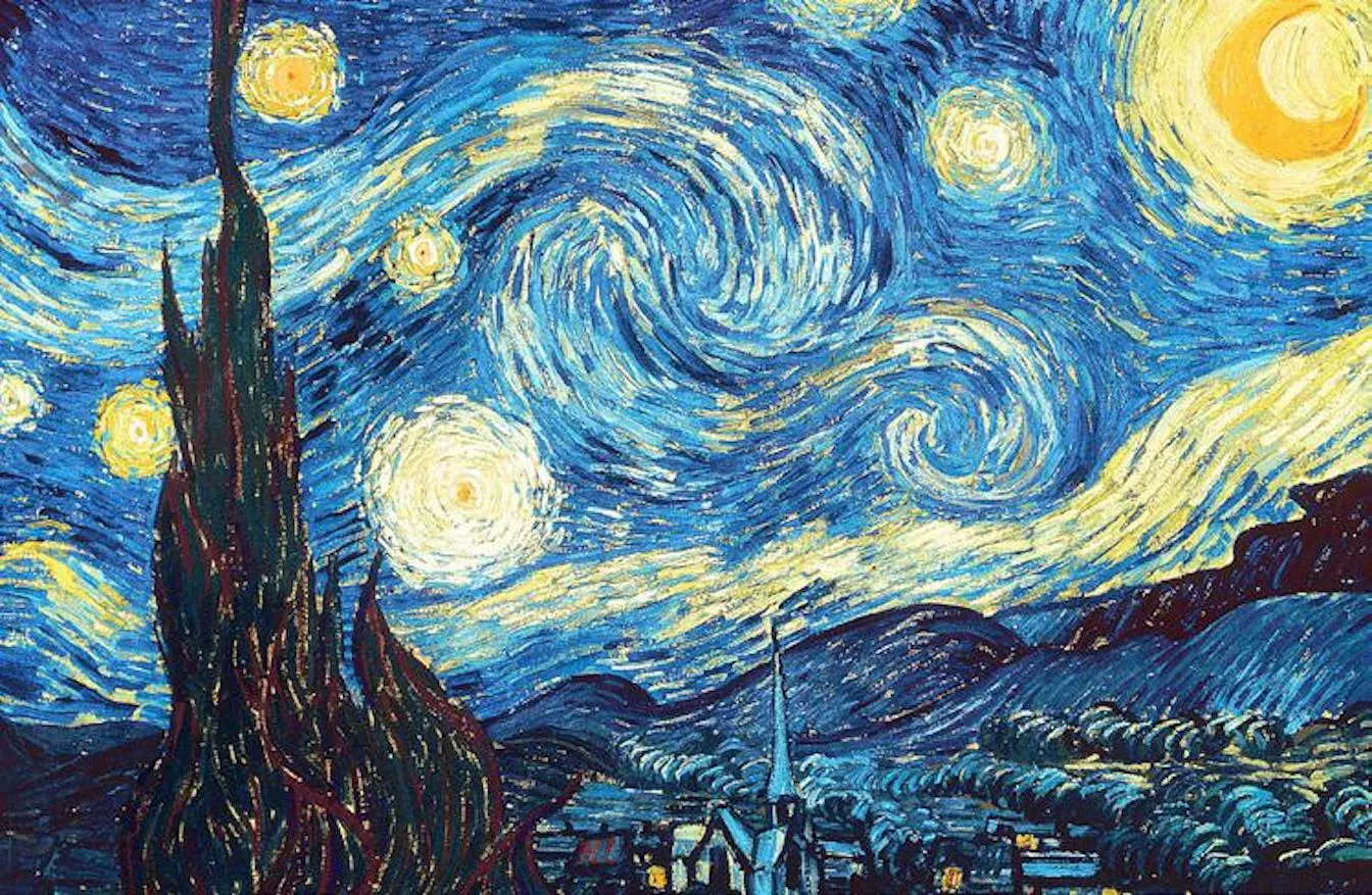 'La nit estelada', de Van Gogh