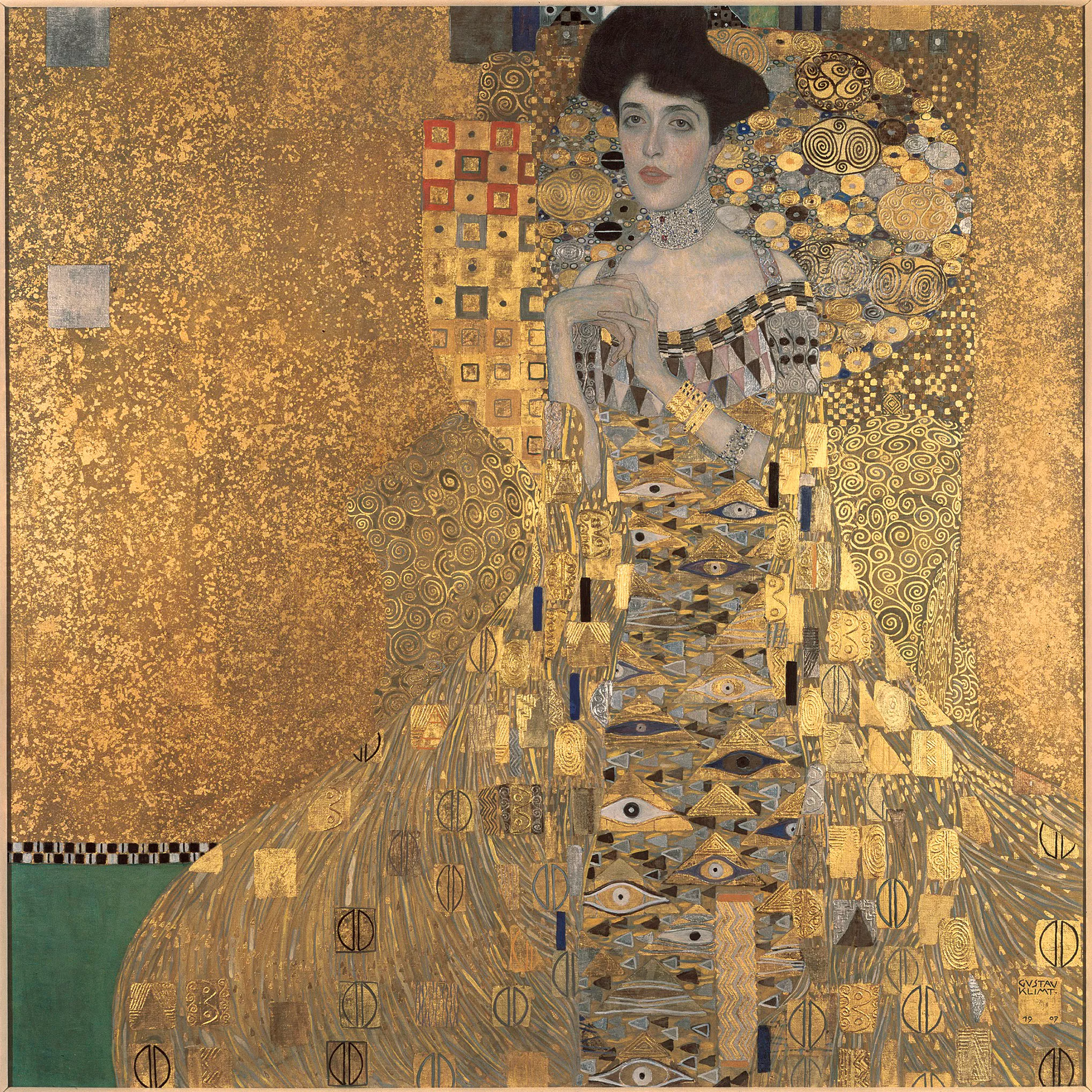 'Retrat d'Adele Bloch-Bauer I', de Gustav Klimt (1907)