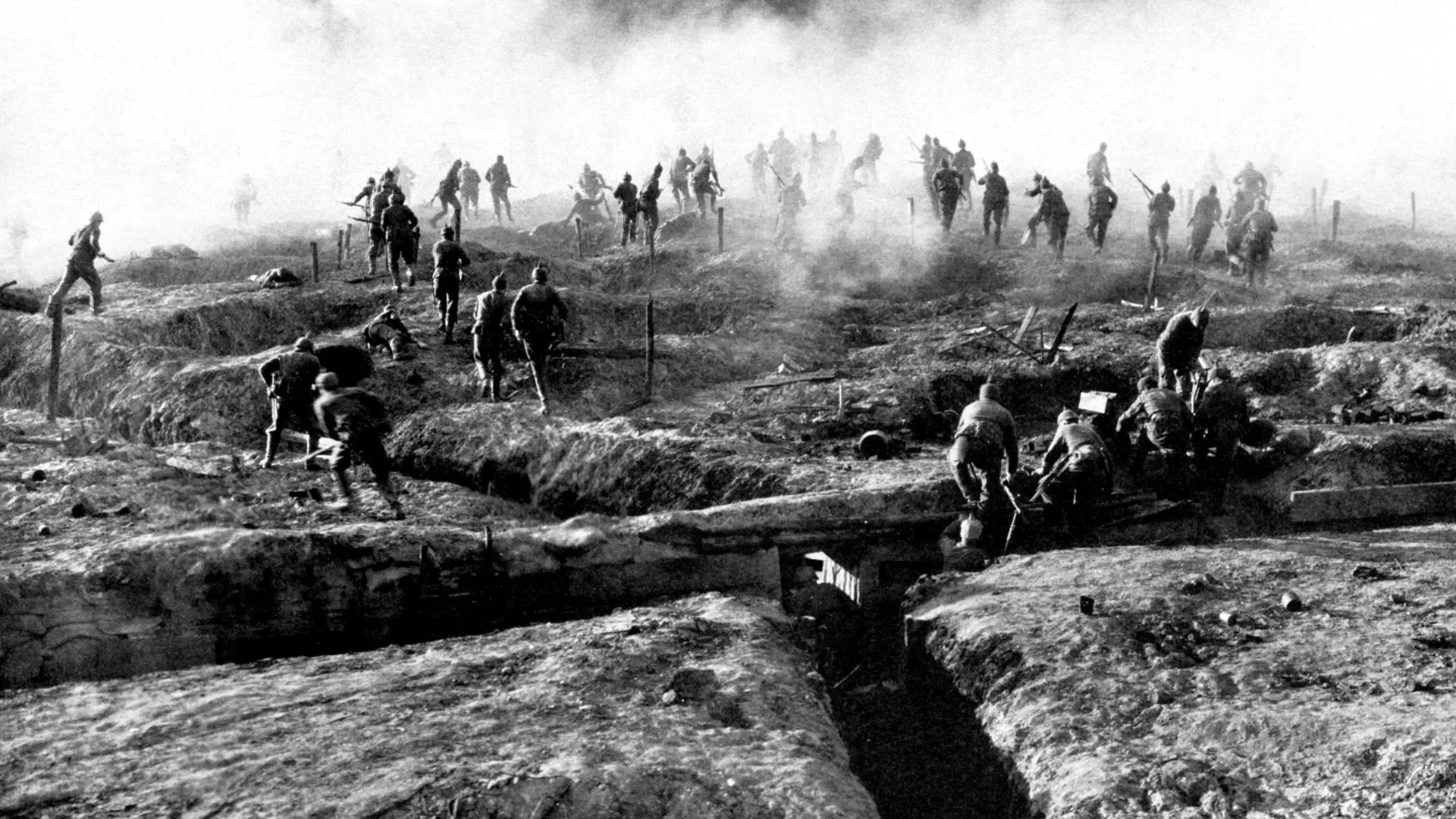 Les ferotges batalles del 1915 i 1916 van provocar 600.000 morts. La Primera Guerra Mundial es va decidir a les trinxeres