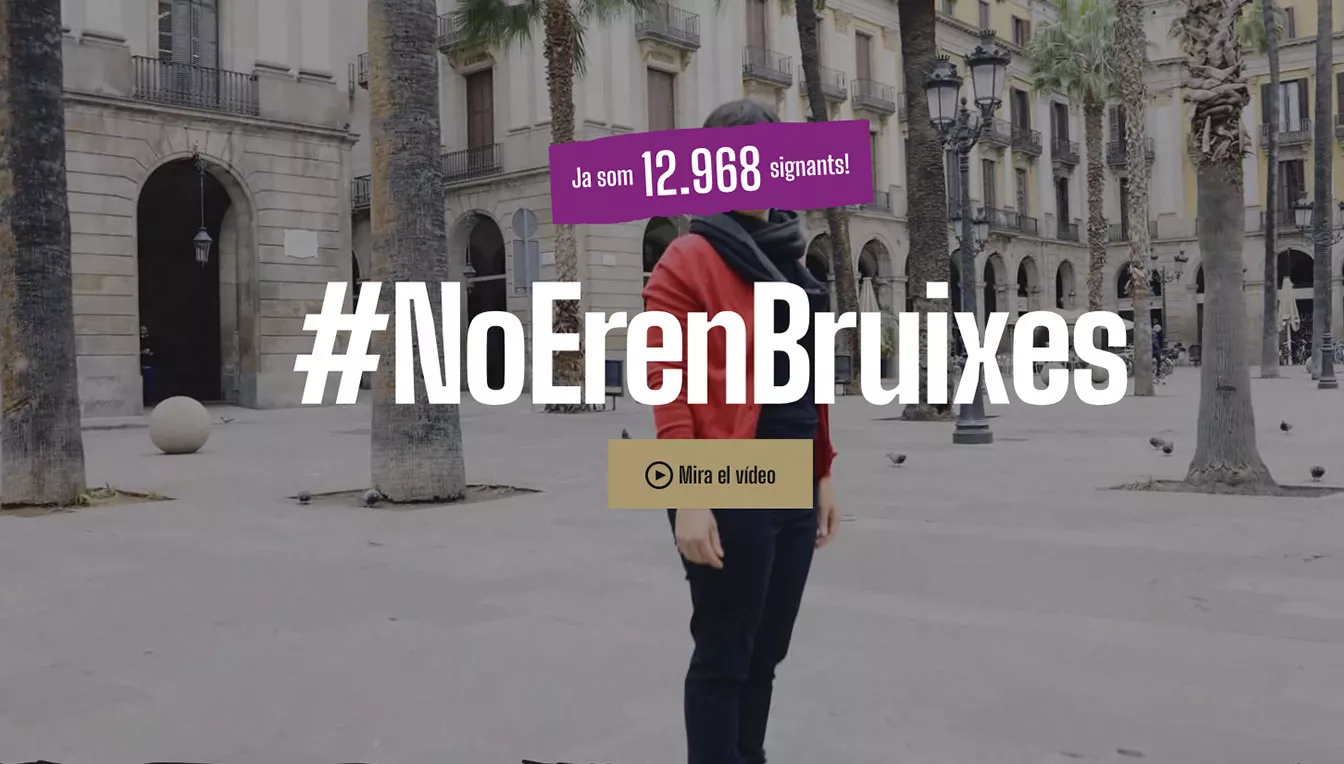 El vídeo de la campanya #NoErenBruixes
