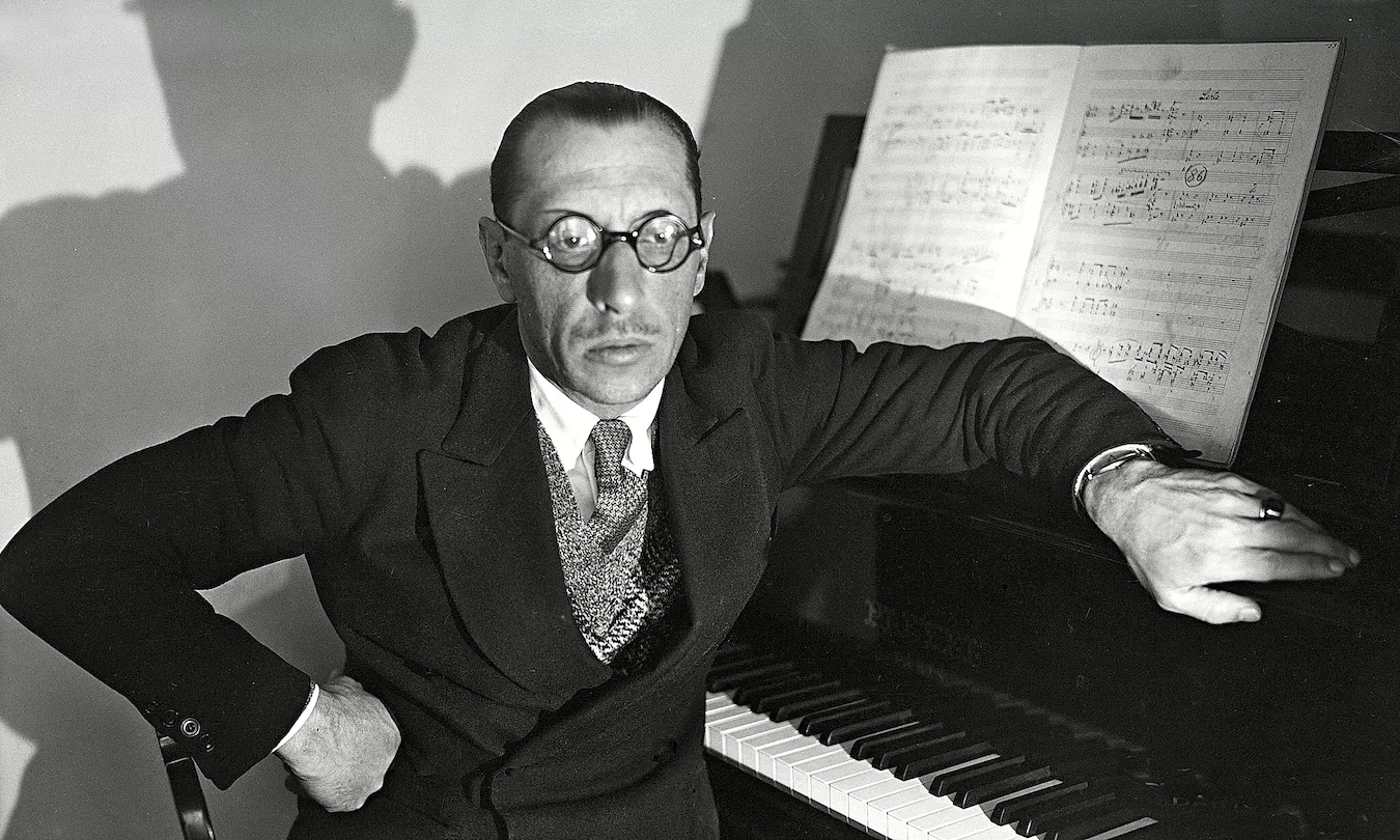 Retrat d'Igor Stravinsky, un dels músics més importants del segle XX