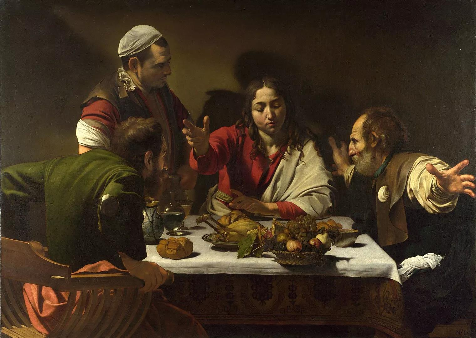 ‘Els deixebles d’Emaús’, de Caravaggio