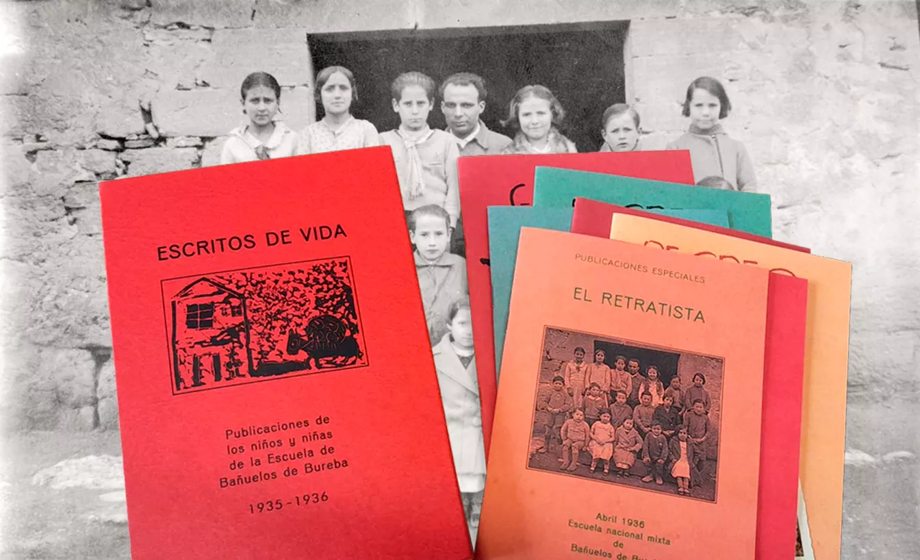 Recopilació dels quaderns dels alumnes d'Antoni Benaiges a Bañuelos de Bureba