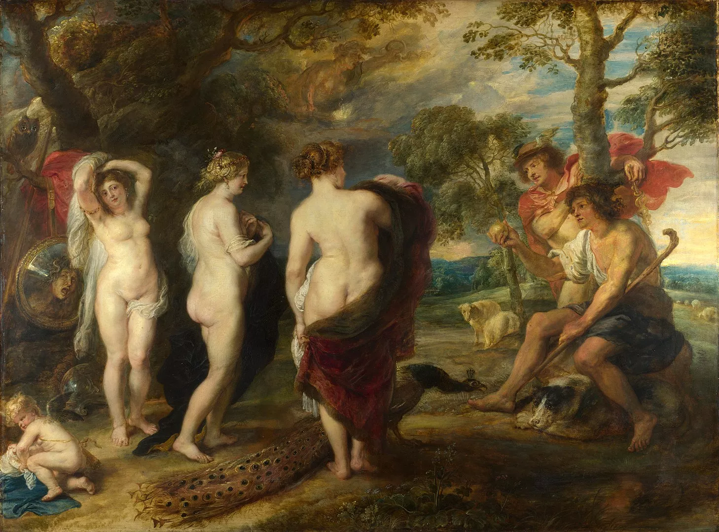 'El judici de Paris', de Rubens