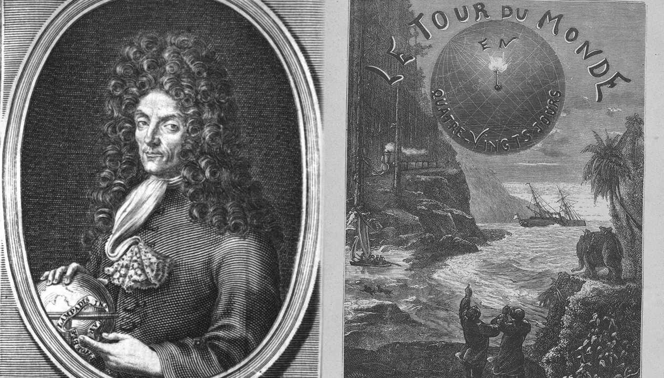 Giovanni Francesco Gemelli Careri va ser el model en qui, presumiblement, va inspirar-se Jules Verne per escriure La volta al món en vuitanta dies