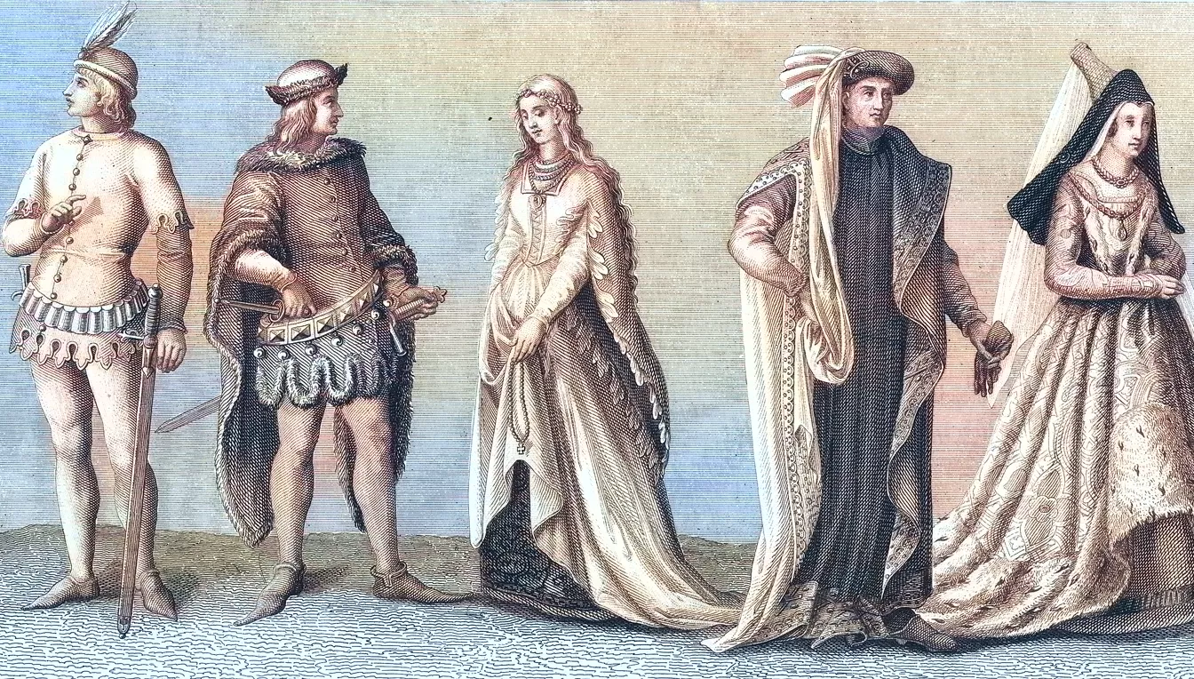 La moda a l'edat mitjana