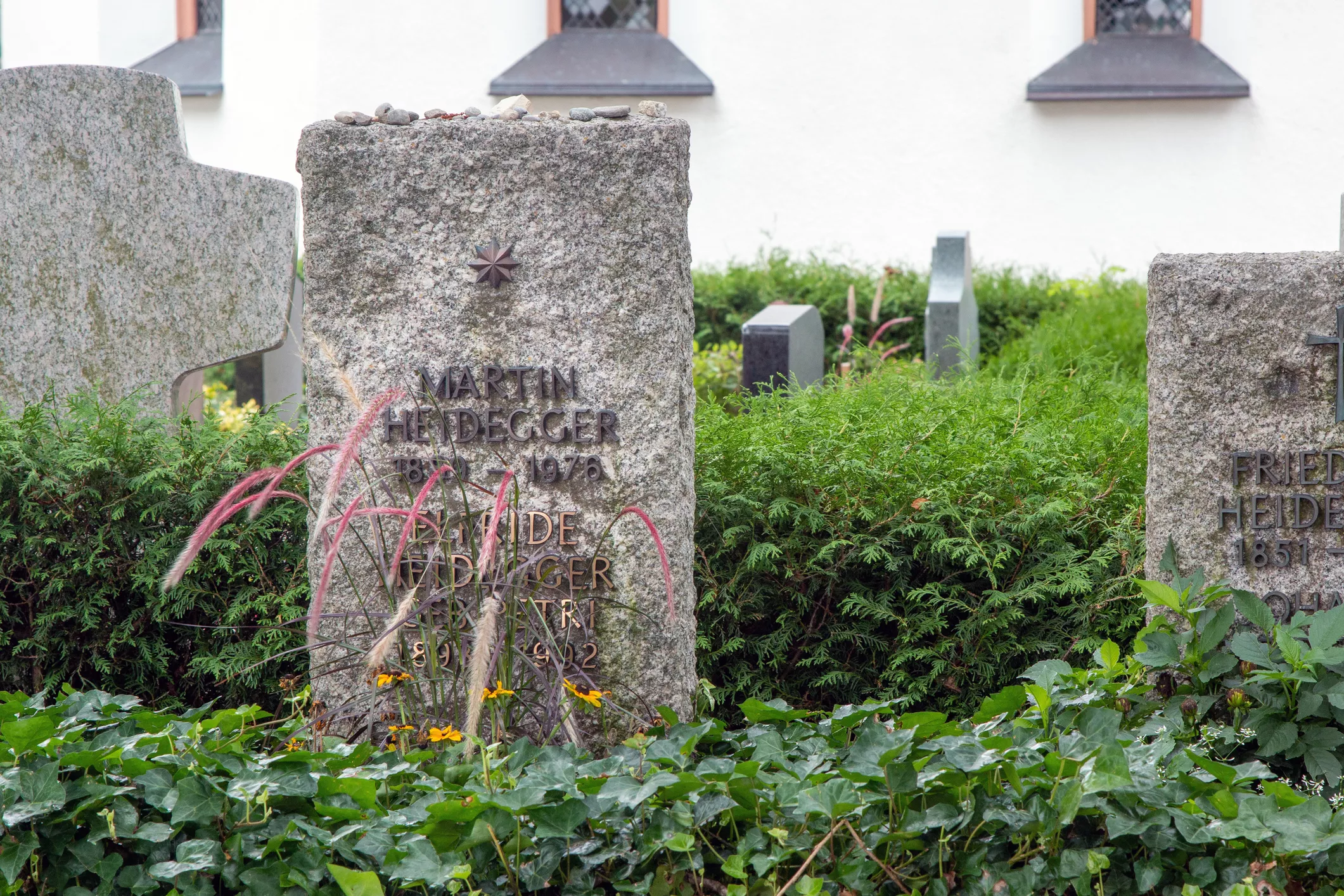 Làpida de Martin Heidegger a Meskirch, Alemanya