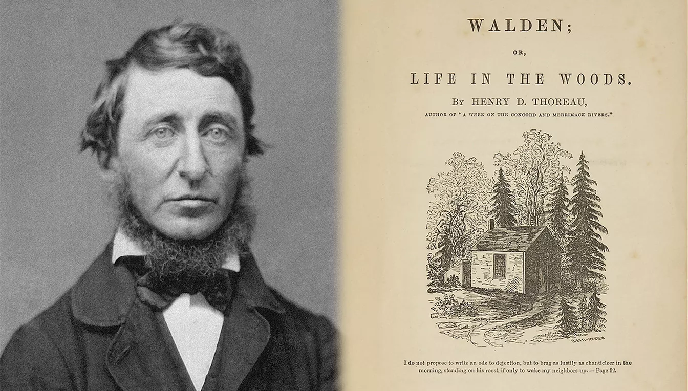 Una de les seves obres més celebrades és 'Walden', un llibre en què reflexionava sobre la seva experiència de dos anys de vida senzilla