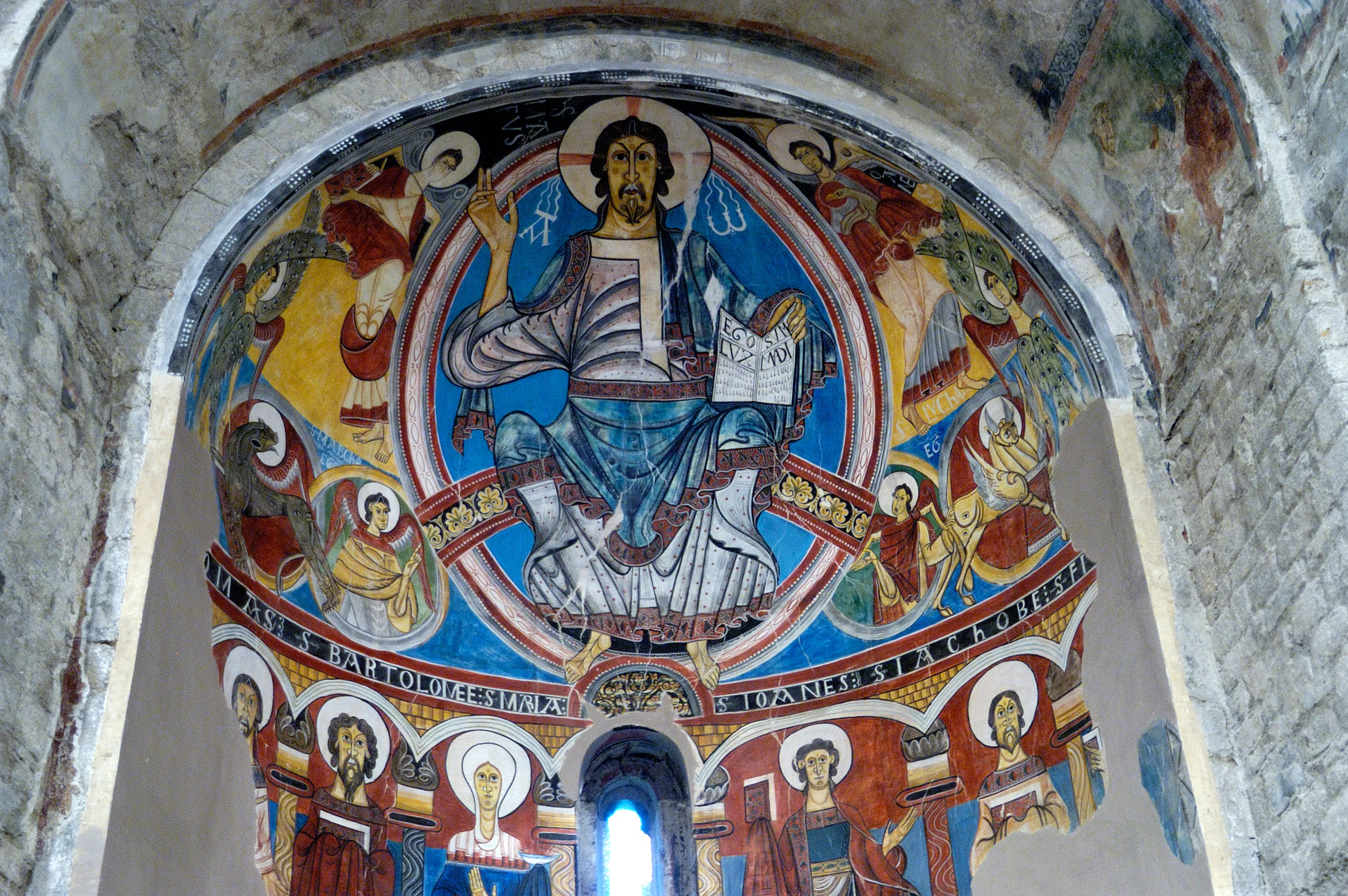 Un dels màxims exponents del romànic català és el Pantocràtor, a l'església de Sant Climent de Taüll