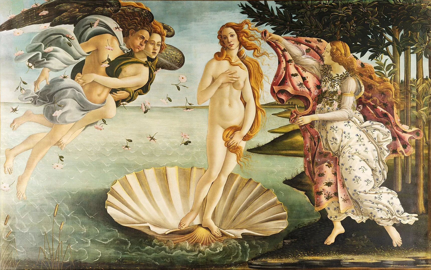 'El naixement de Venus', de Sandro Botticelli
