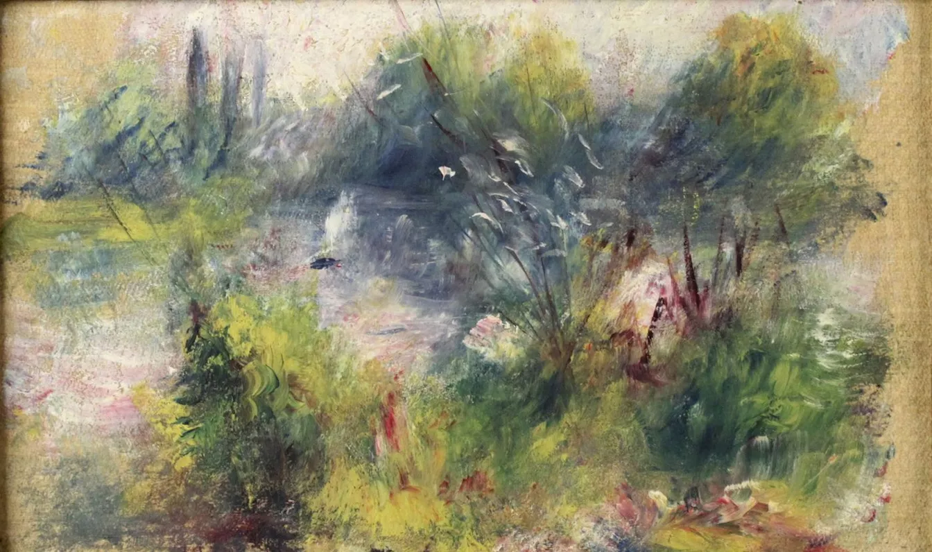 'Paisatge de les ribes del Sena', de Pierre-Auguste Renoir (1879)
