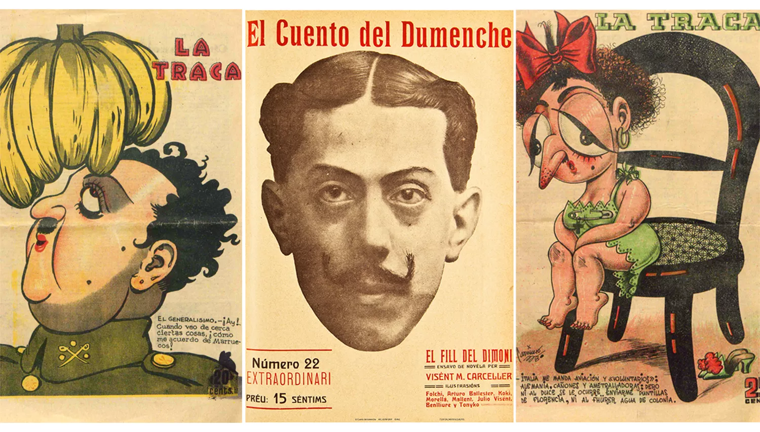 Vicent Miguel Carceller va ser l'editor de la revista satírica 'La Traca'