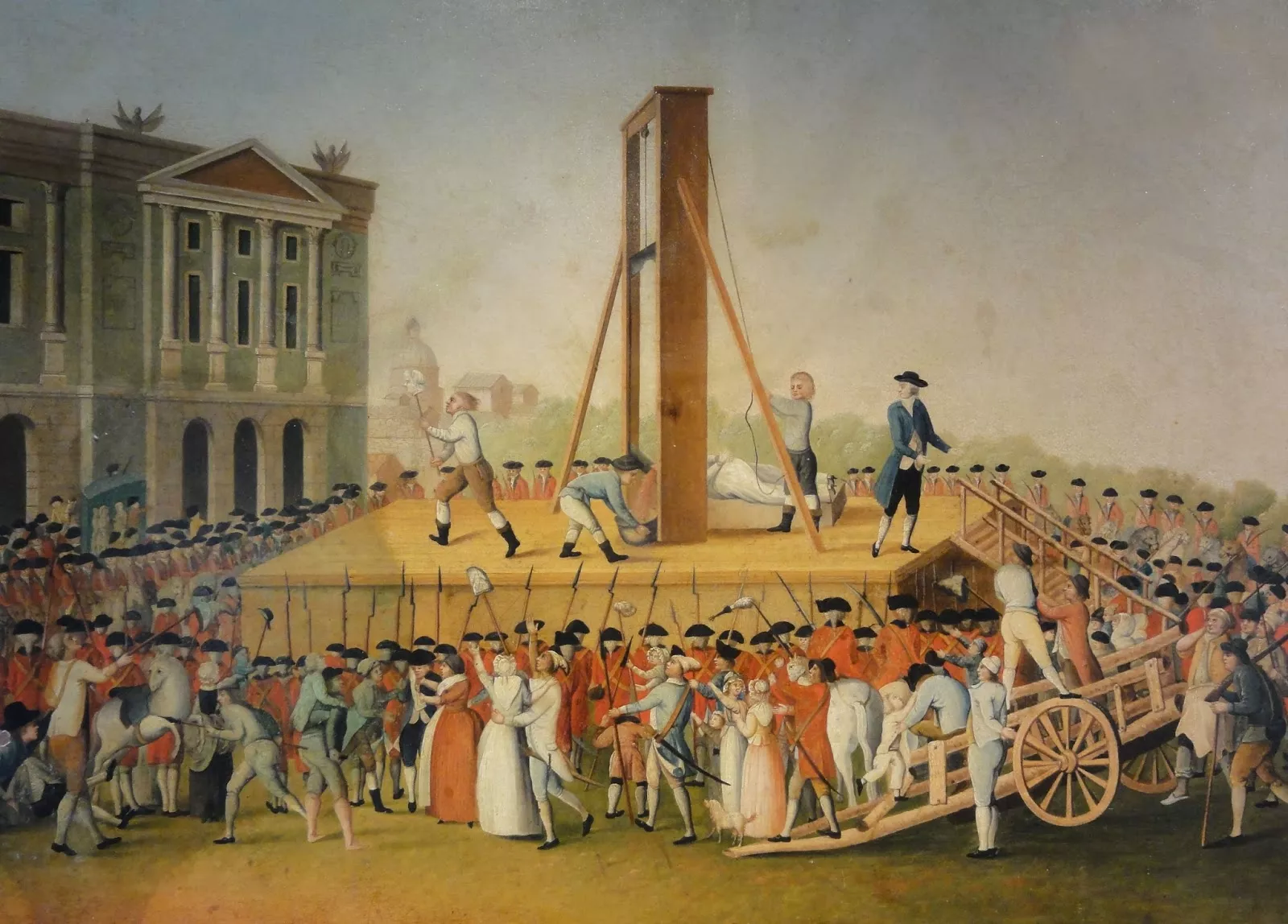 L’execució de Maria Antonieta a París, el 16 d'octubre de 1793