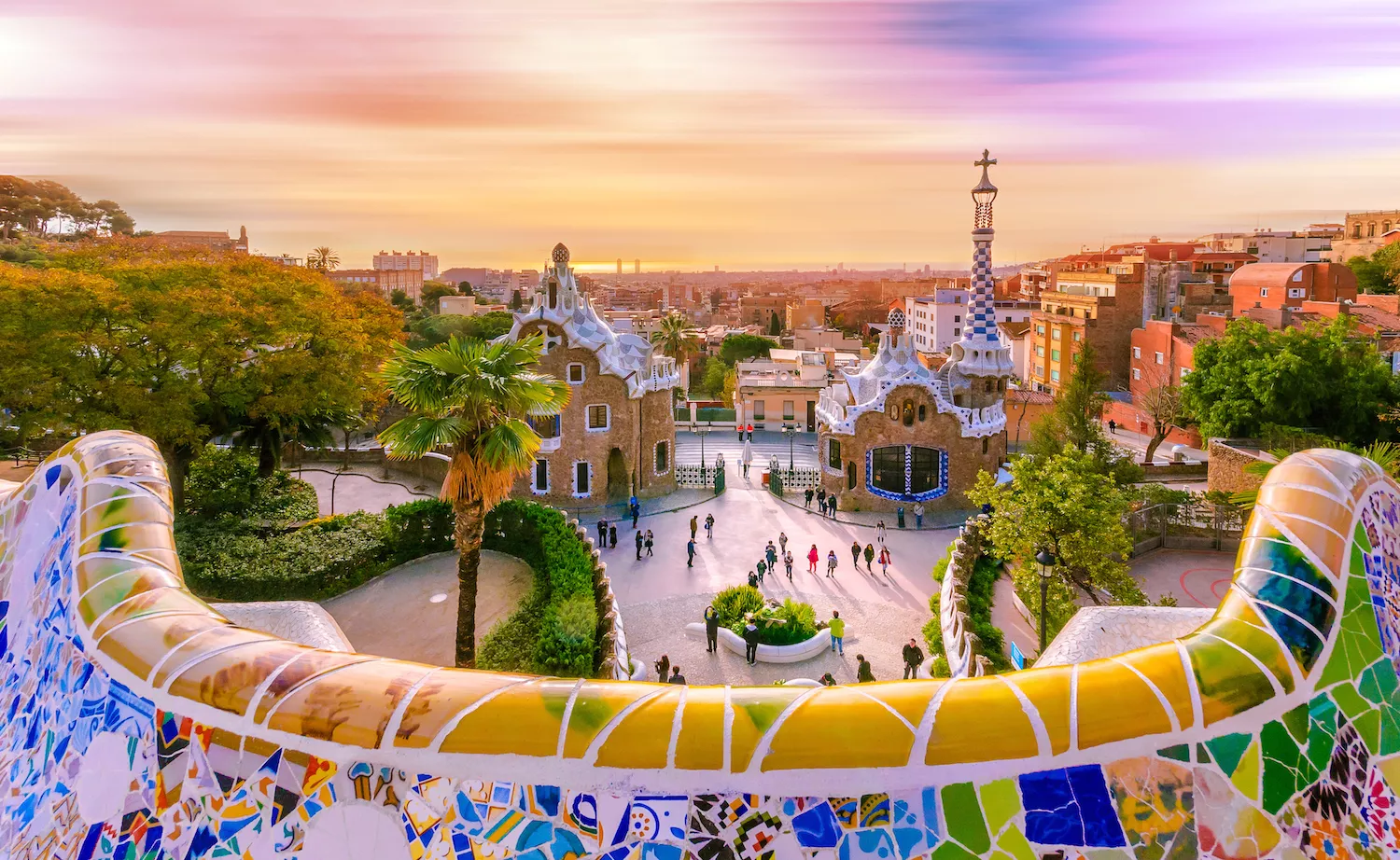 El Park Güell, una urbanització que va acabar sent un dels espais més visitats de Barcelona