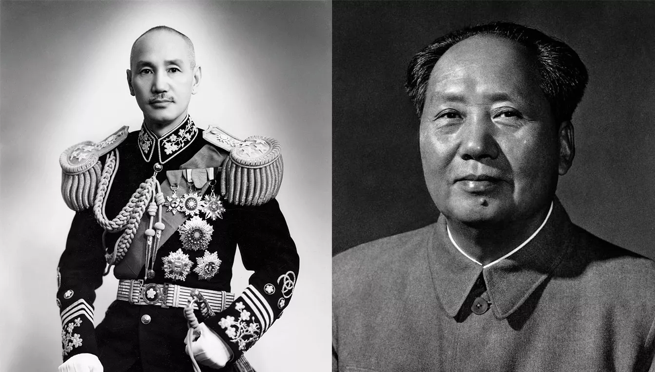 Chiang Kai Shek i Mao Zedong