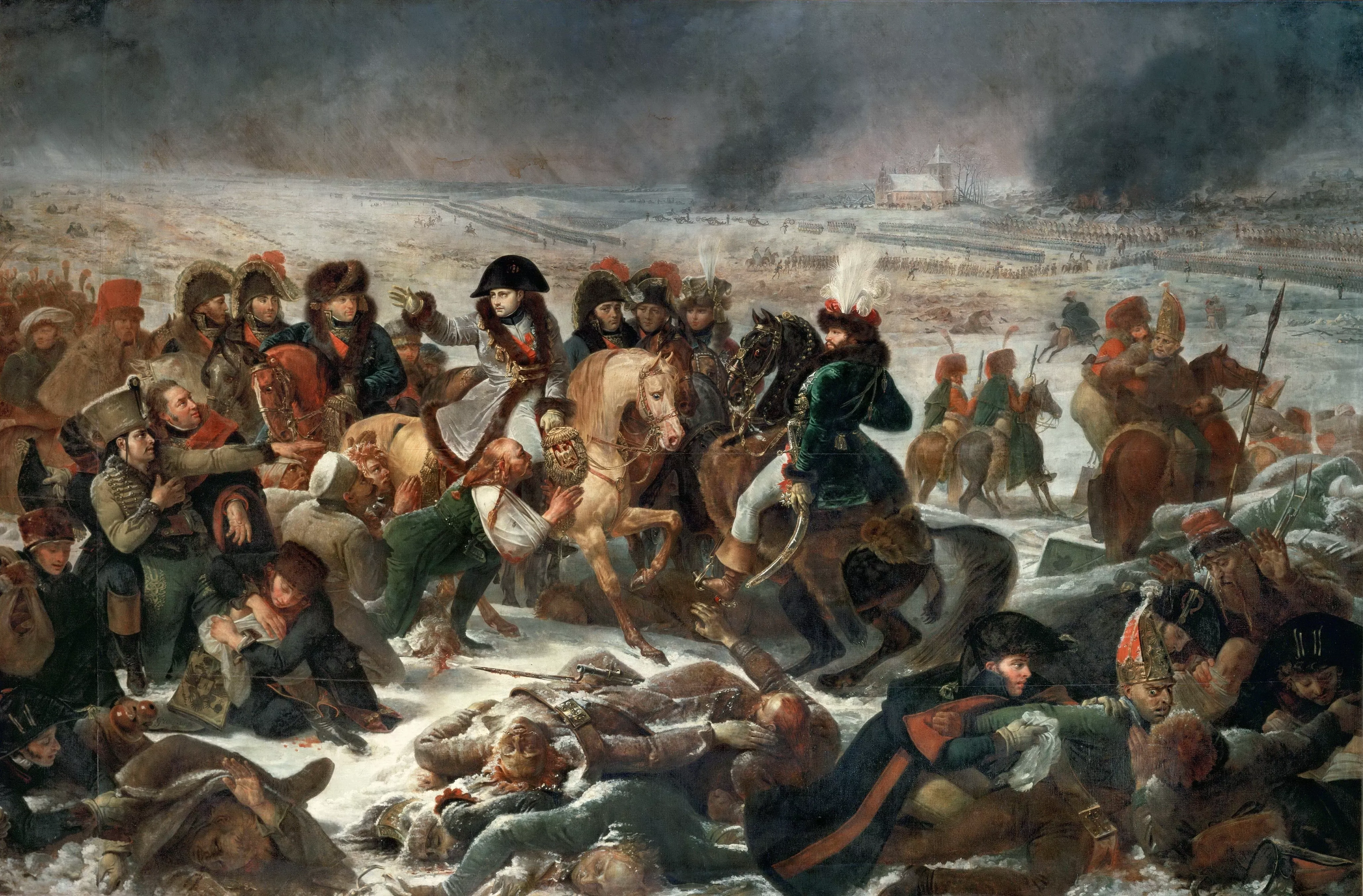 'Napoleó a la batalla d’Eylau', de Antoine Jean Gros (1808)