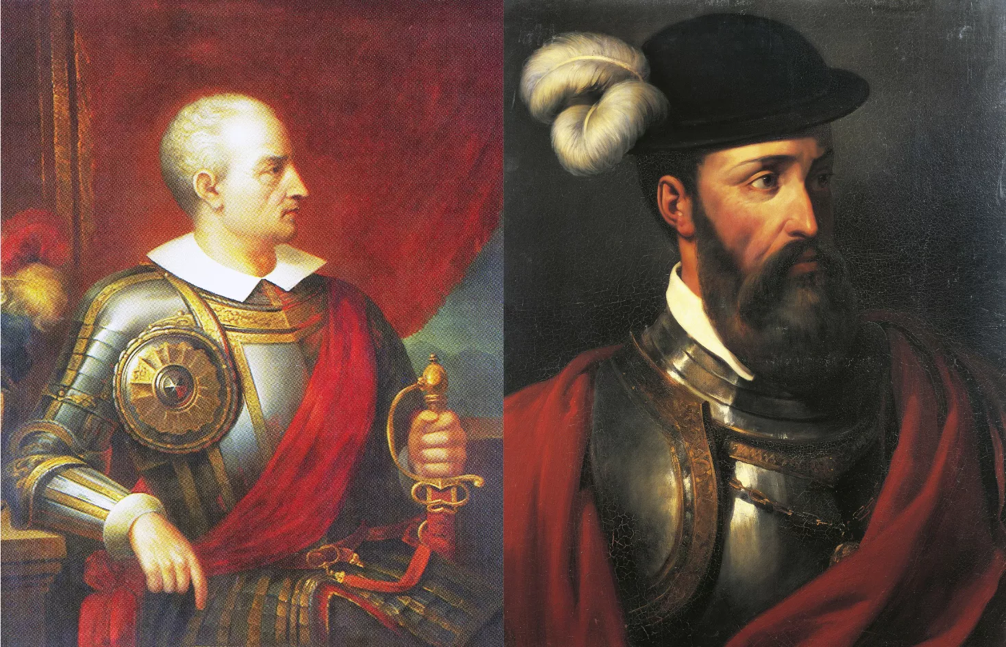 Francisco Pizarro i Diego de Almagro van pujar de rang a l'exèrcit gràcies al valor, la tossuderia i la cobdícia